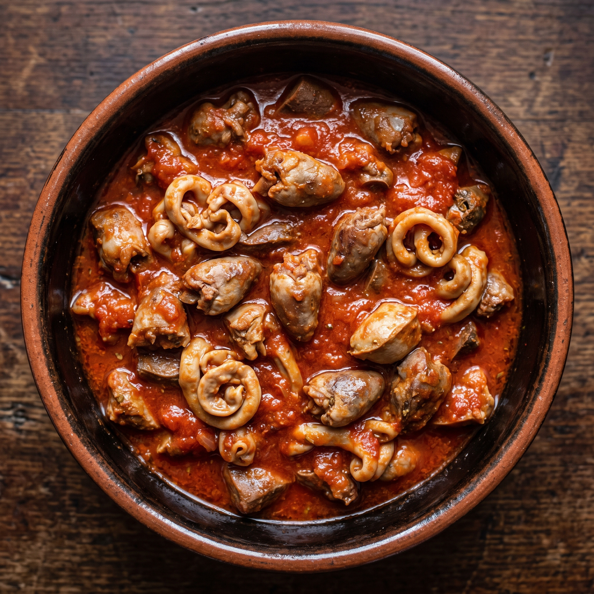 Soffritto di coratella aus Molise