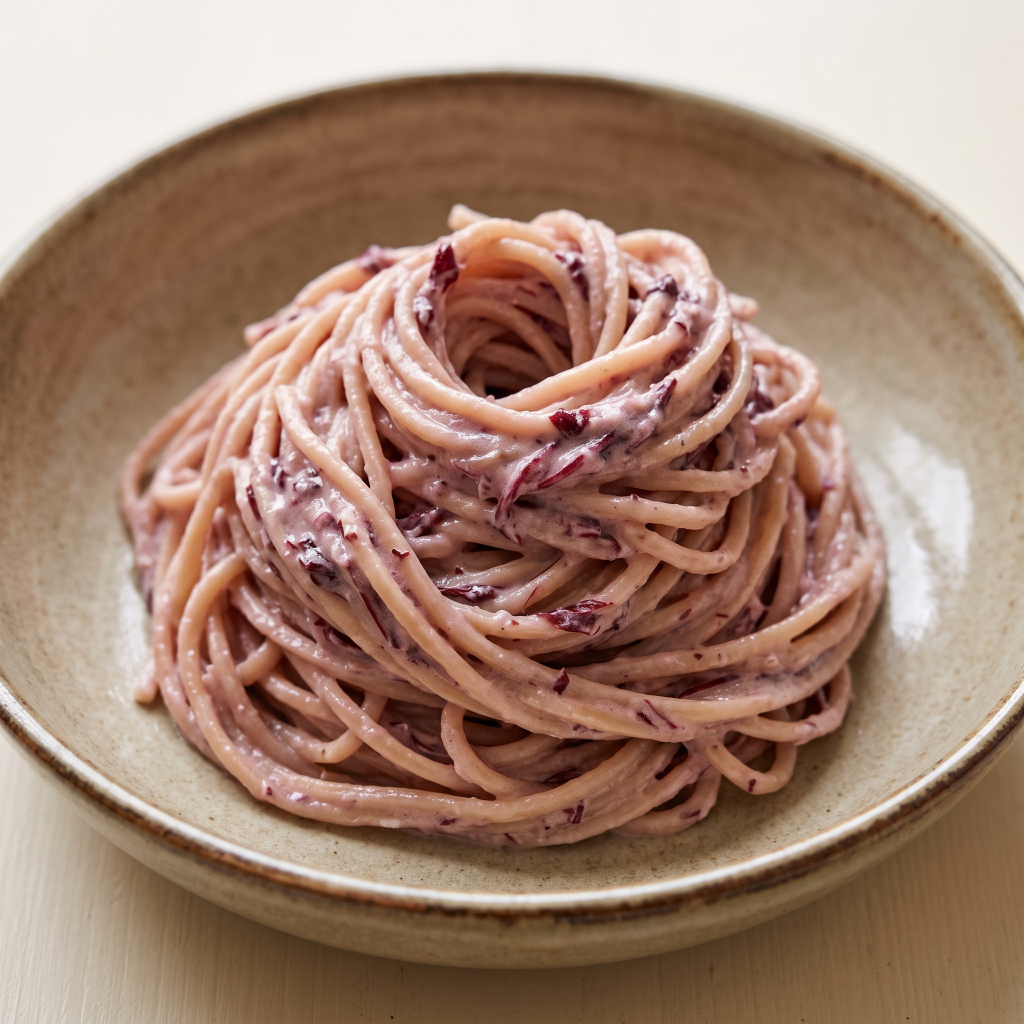 Südtiroler Tagliolini mit Radicchio-Pesto