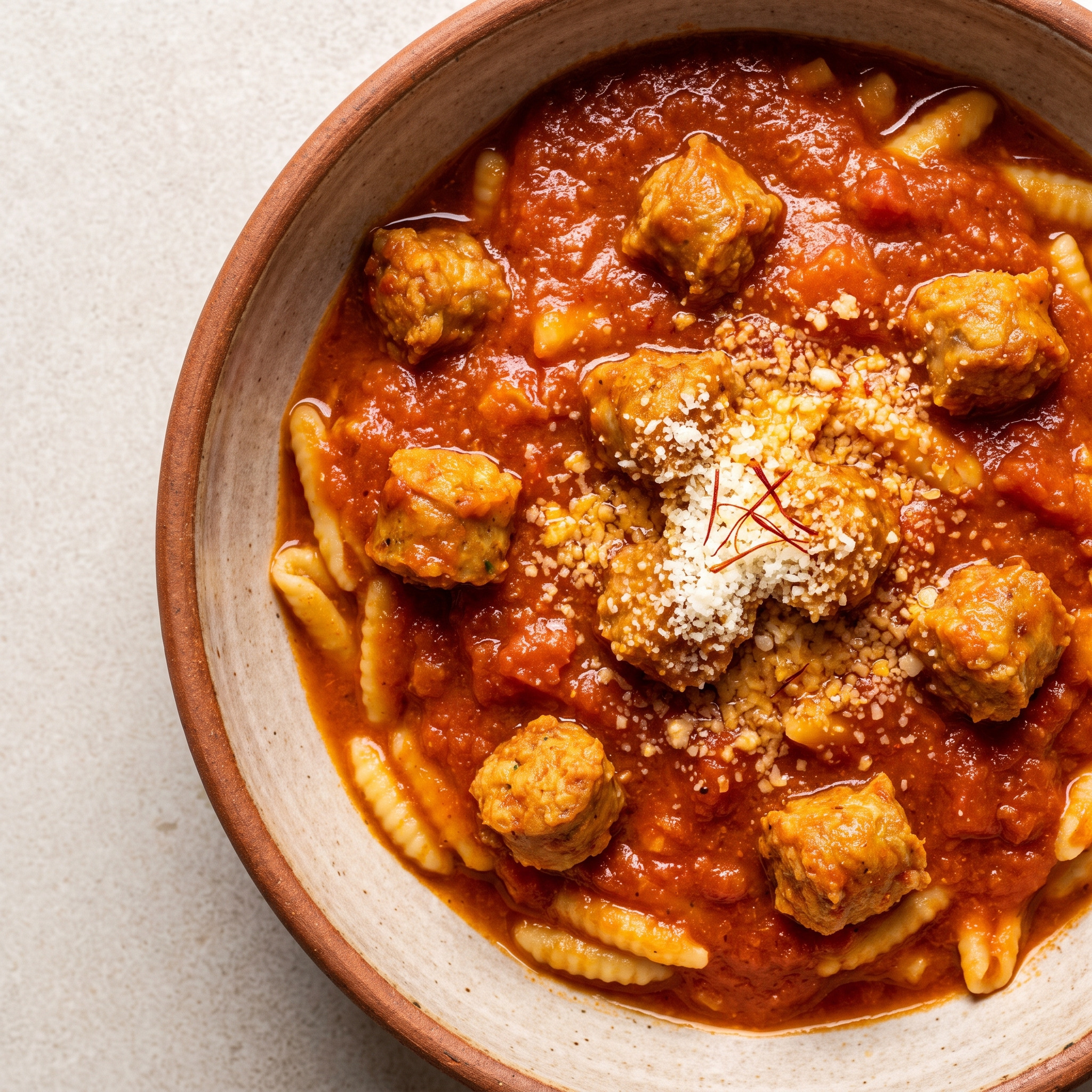 Sugo alla campidanese aus Sardinien