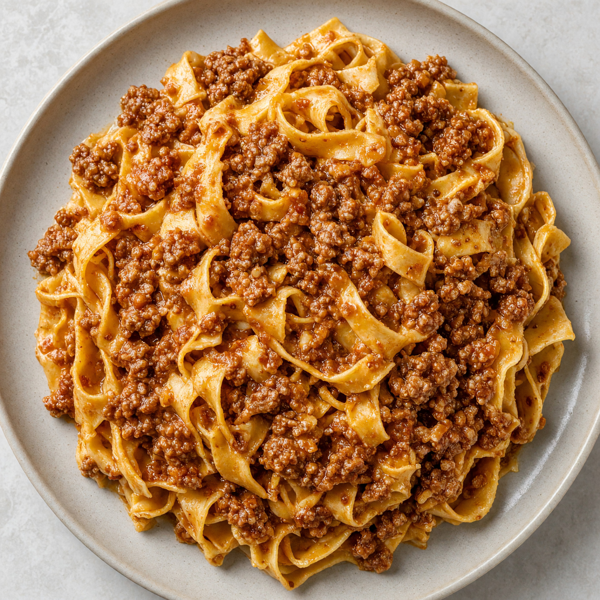 Tagliatelle al ragù bolognese