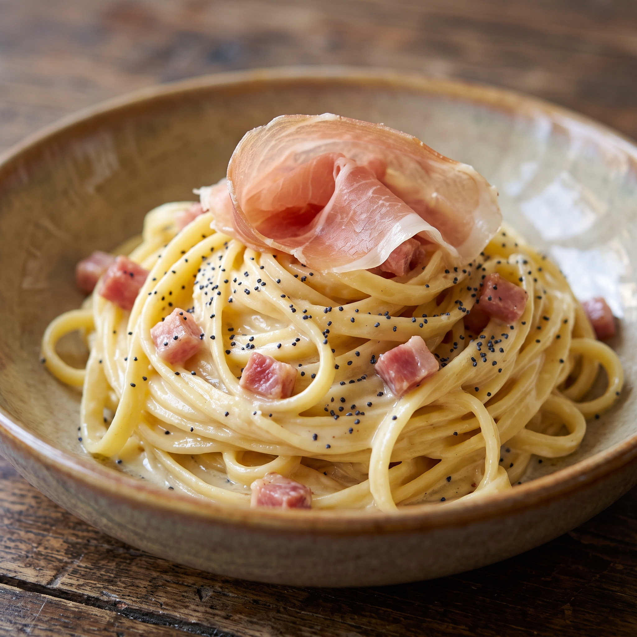 Tagliolini alla San Daniele – frisch gemacht