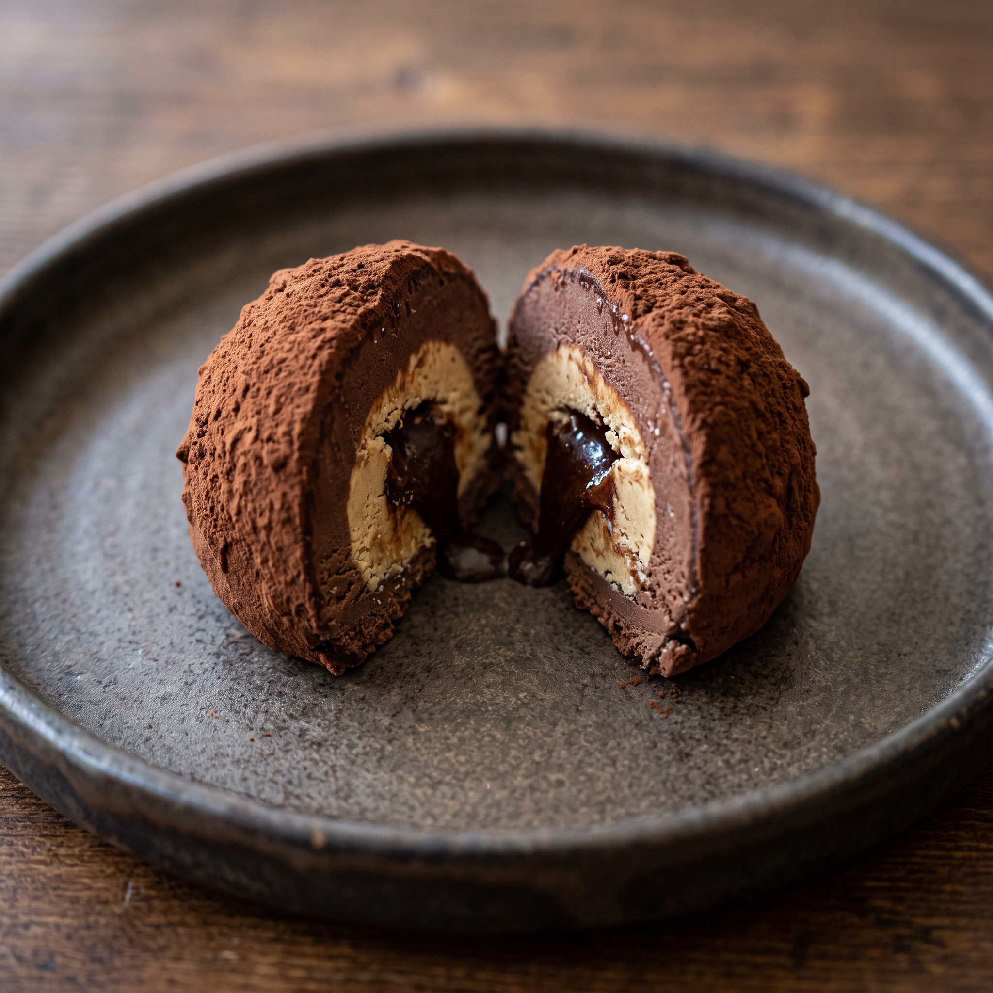 Tartufo di Pizzo: Gelato mit Kakaokern