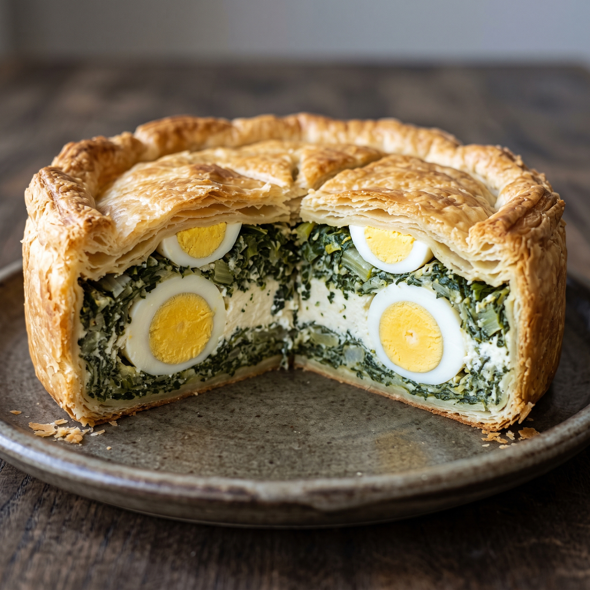 Torta pasqualina aus Ligurien
