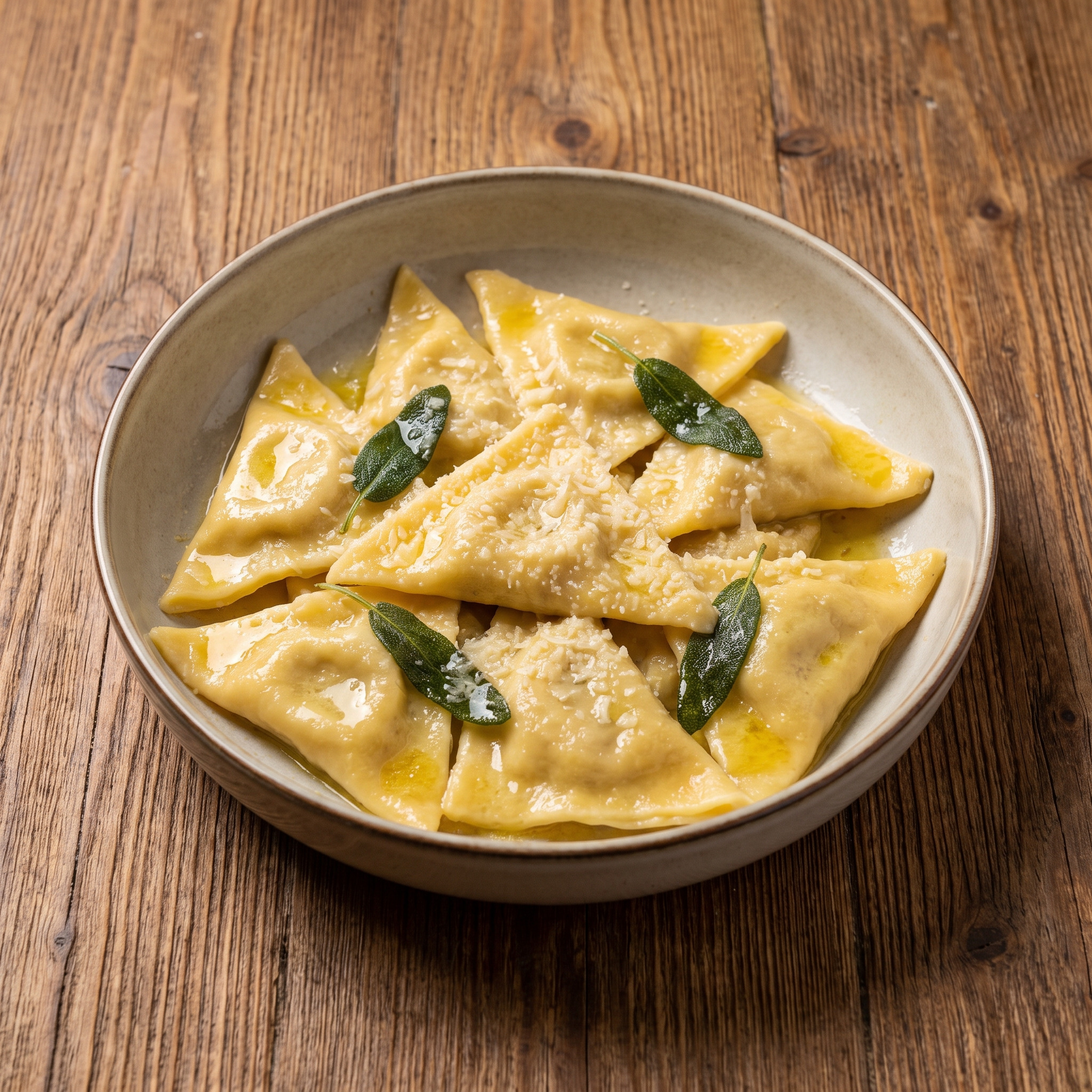 Tortelli di magro aus der Lombardei