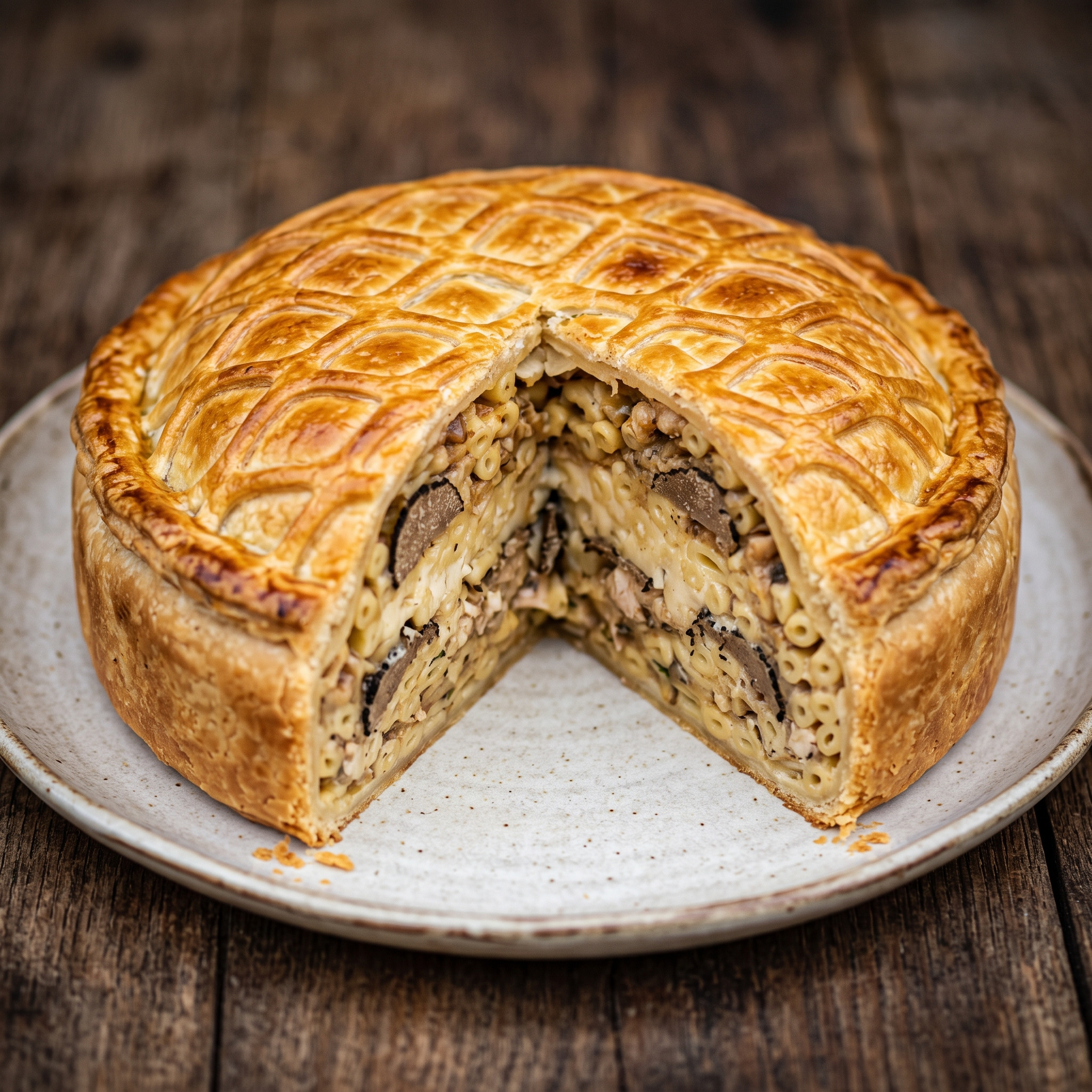 Toskanischer Pasticcio mit Tartufo uncinato