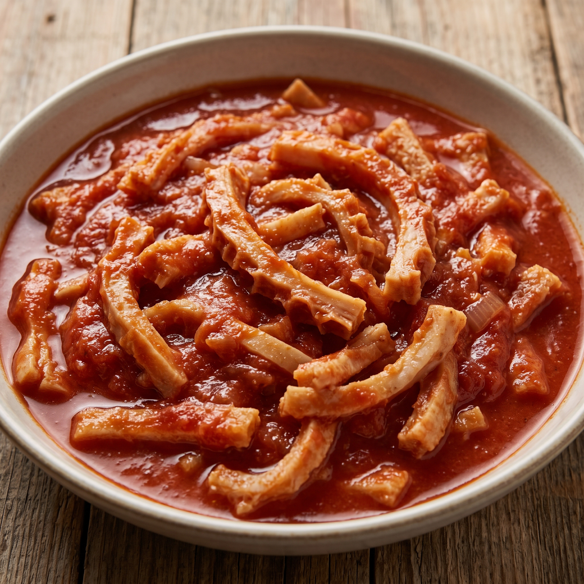 Trippa alla napoletana con pomodoro