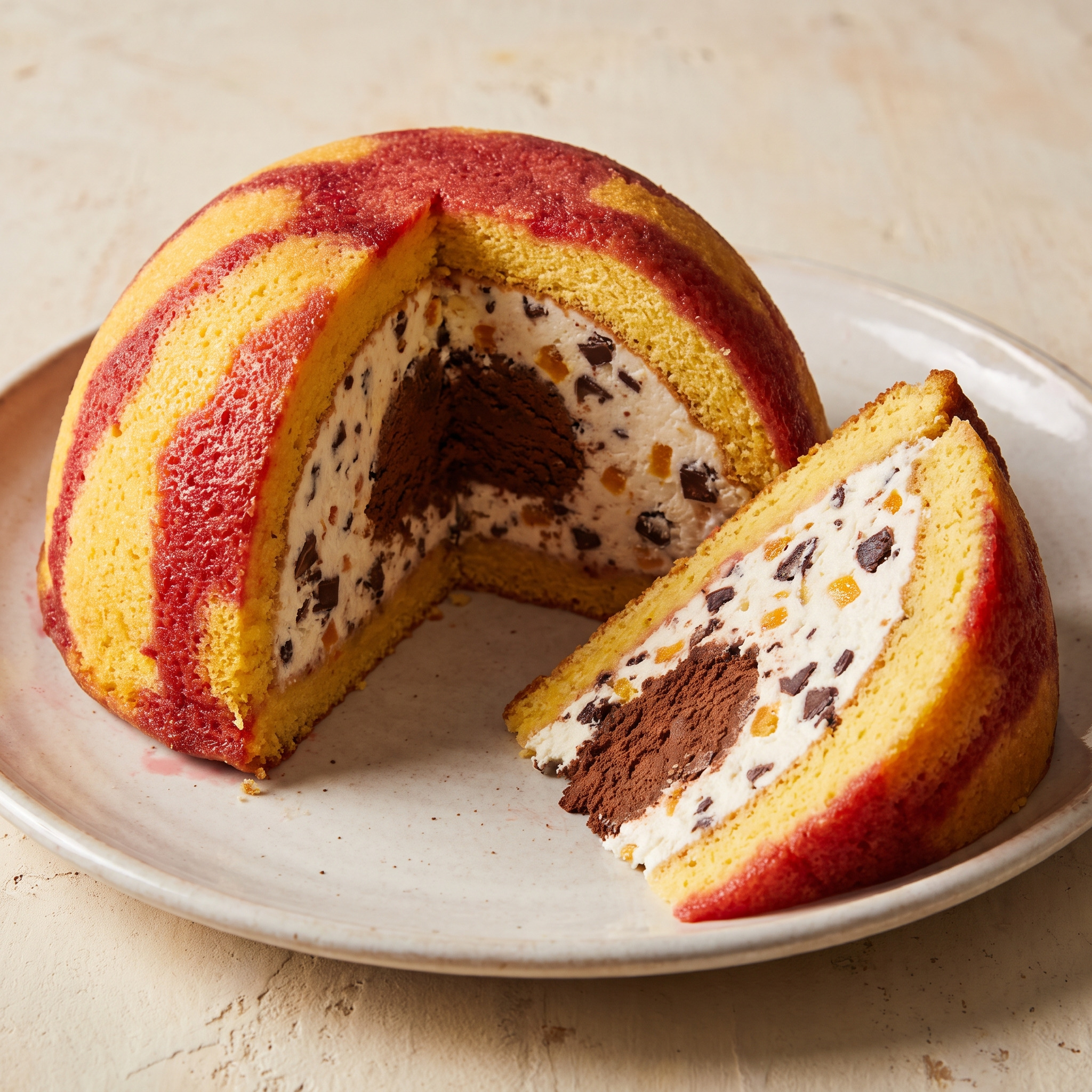 Zuccotto: Toskanas gefrorene Dessertkuppel