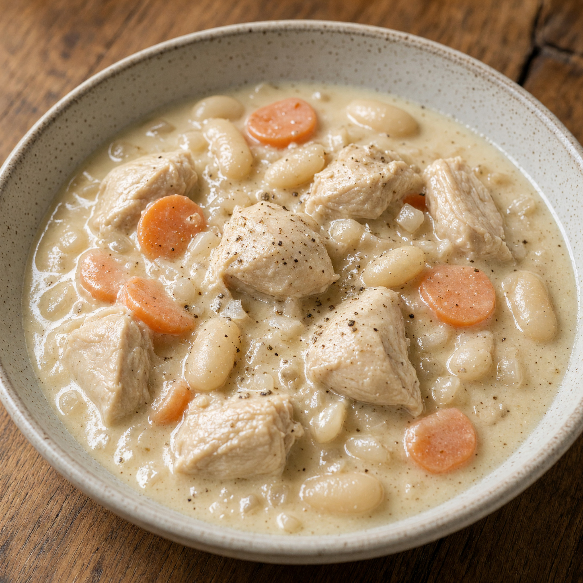 Blanquette de volaille de Licques aux lingots du Nord