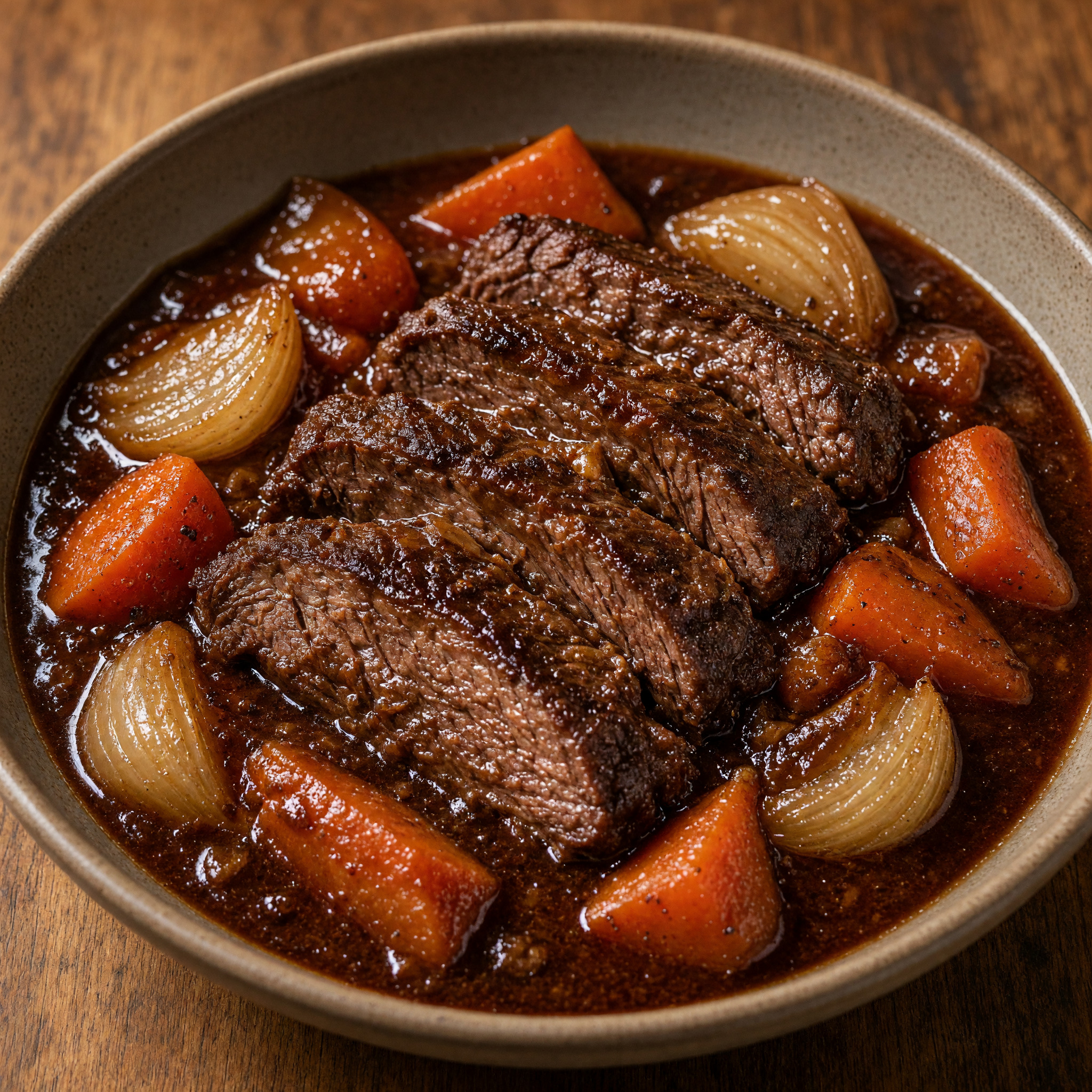Bœuf à l’angevine aus dem Anjou