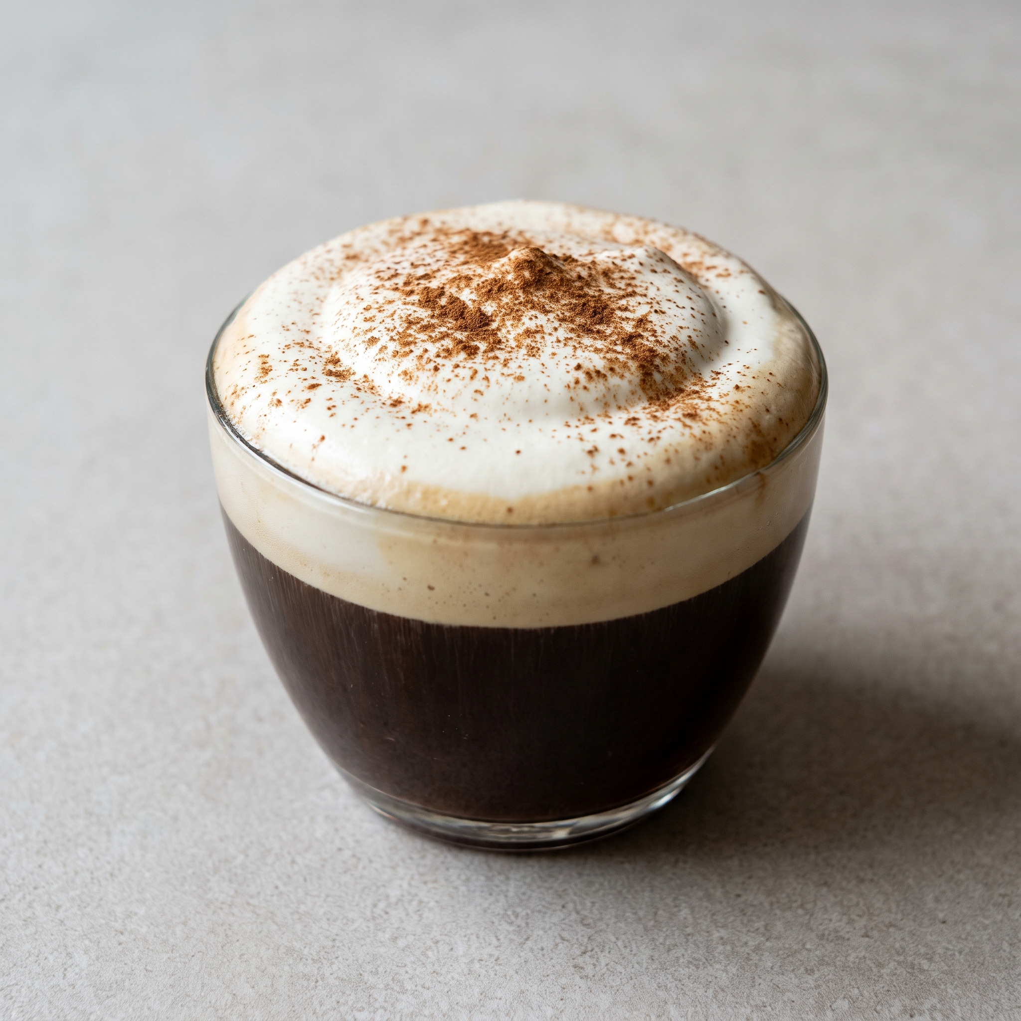 Café normand mit Calvados und Rahm