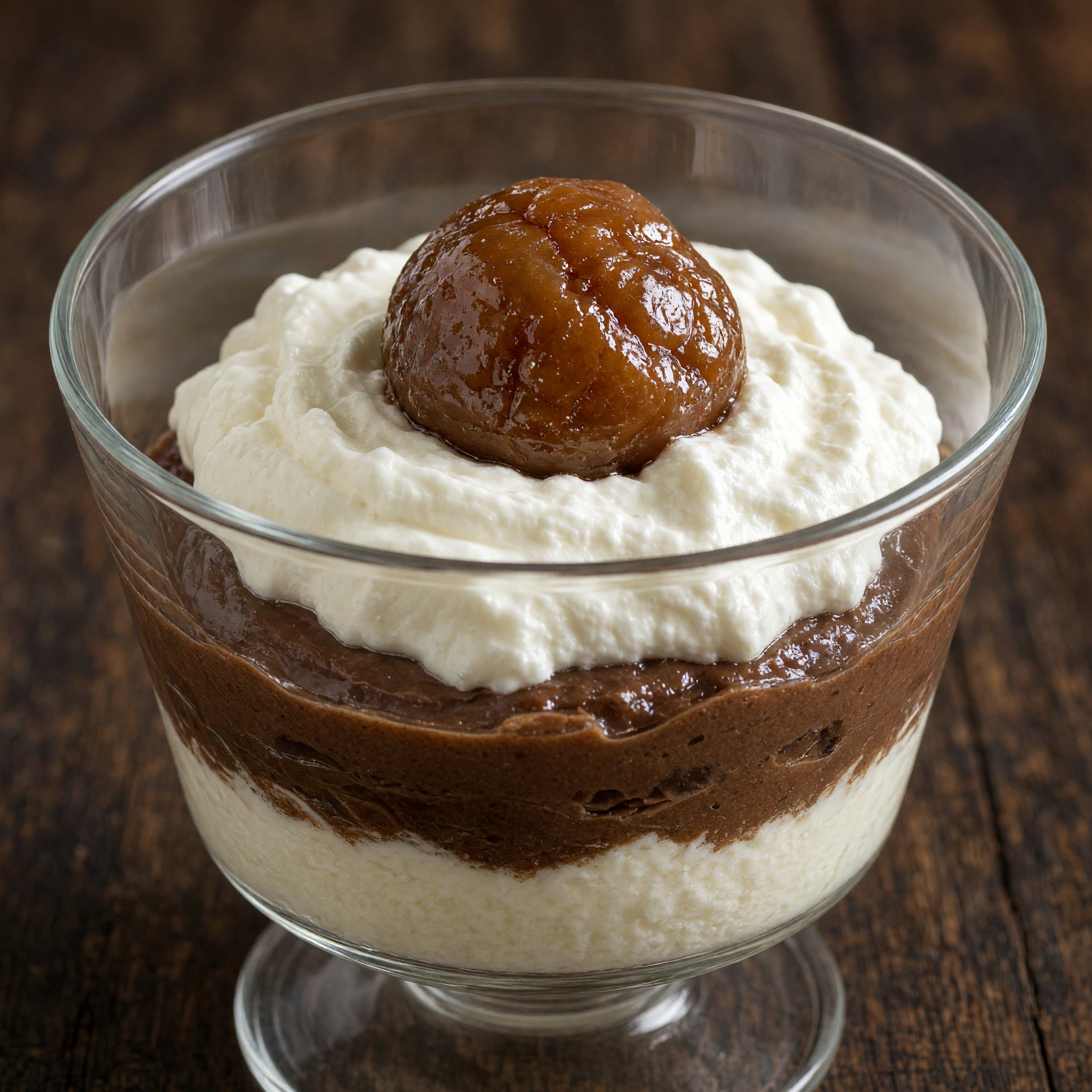 Kastanie, Baiser und ein Hauch Chantilly