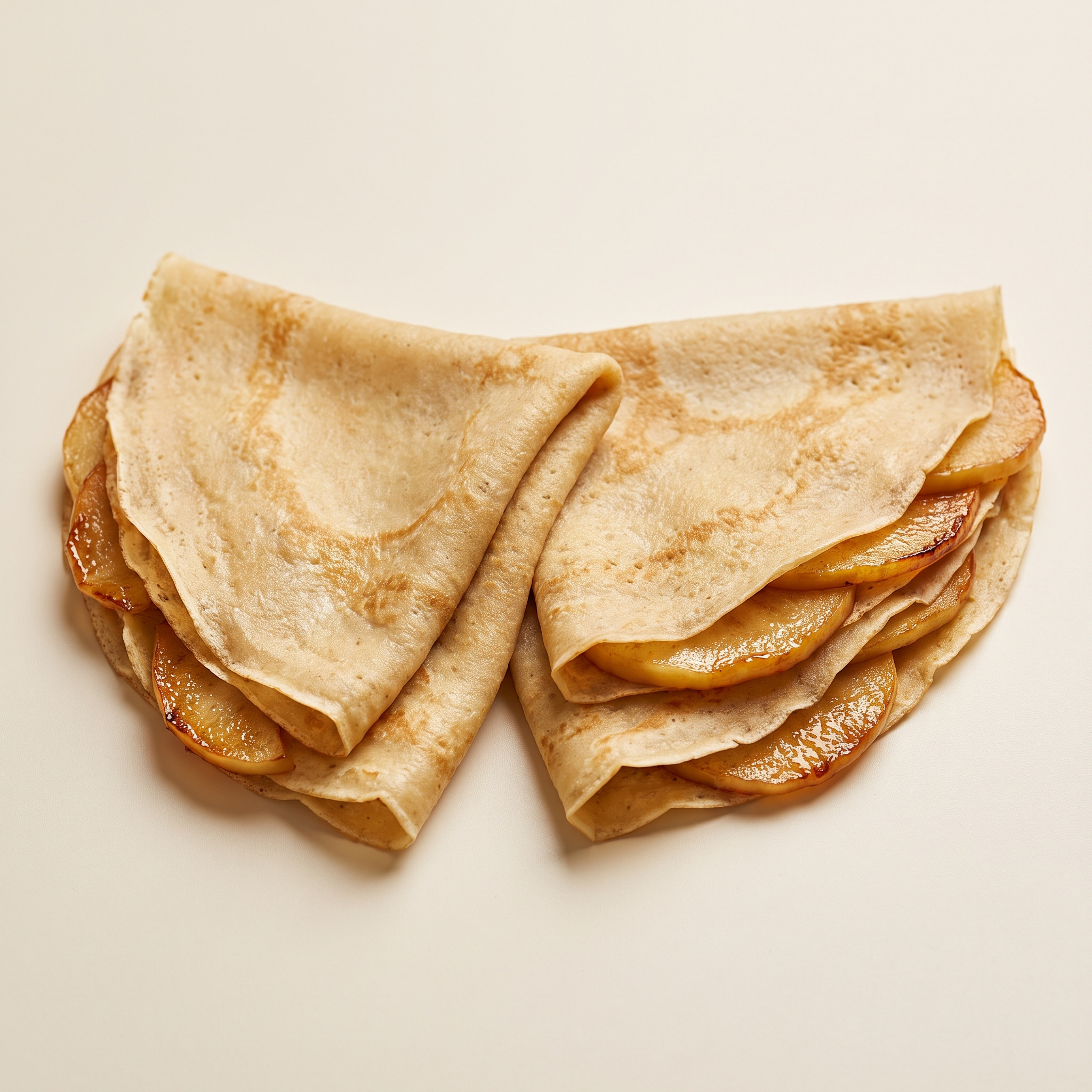 Crêpes aux pommes du Pays de Caux