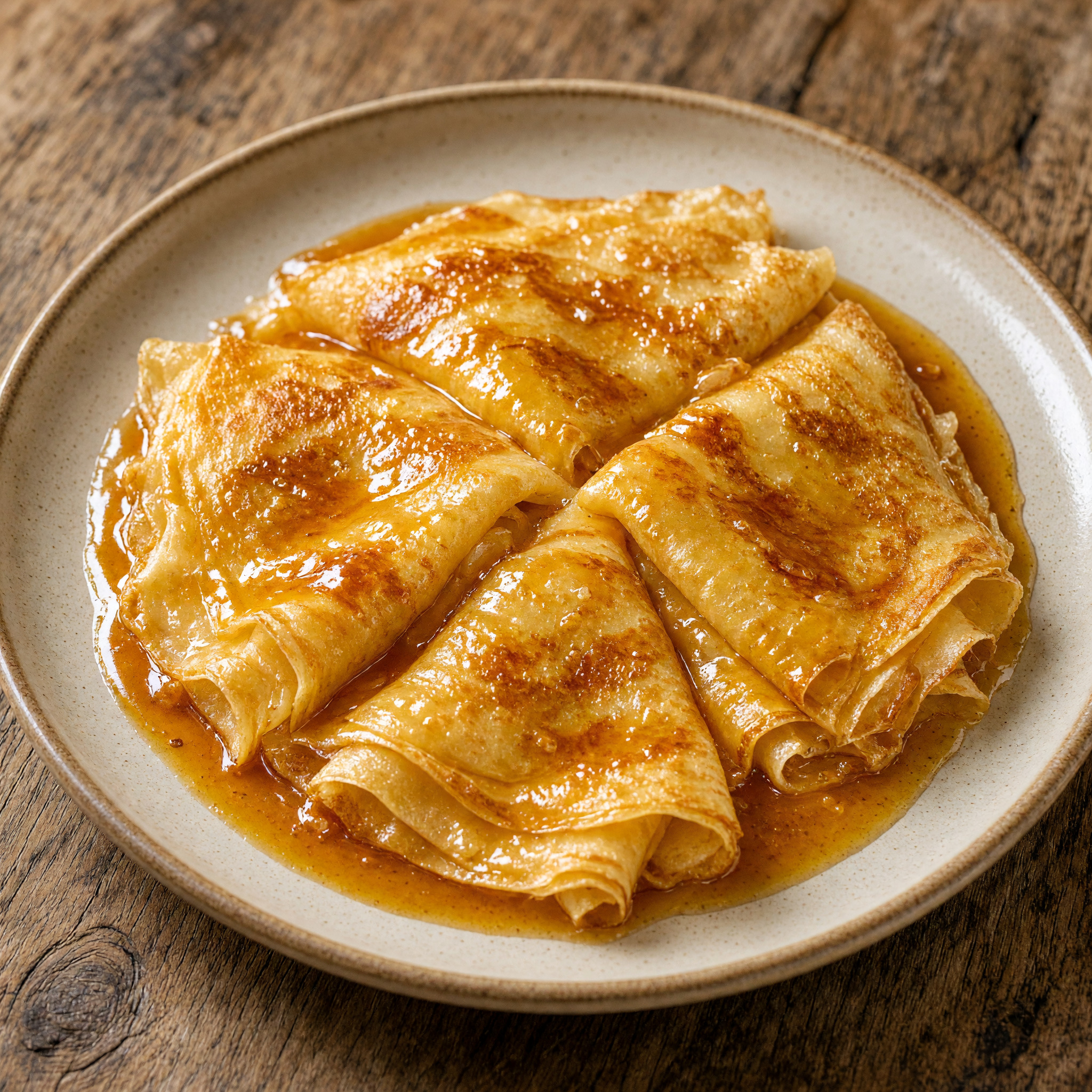 Crêpes Suzette à la marie-galantaise