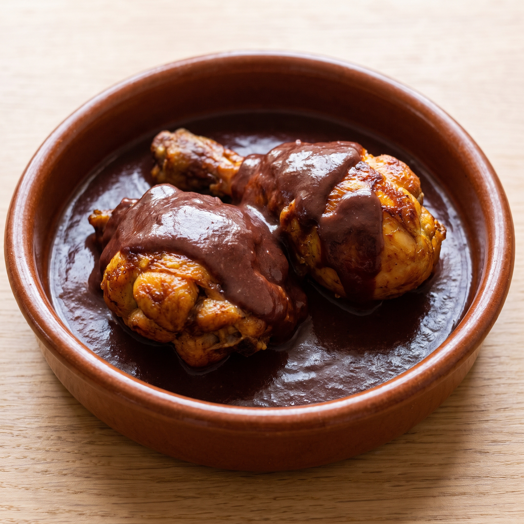 Dunkles Berry-Ragout mit Rotwein