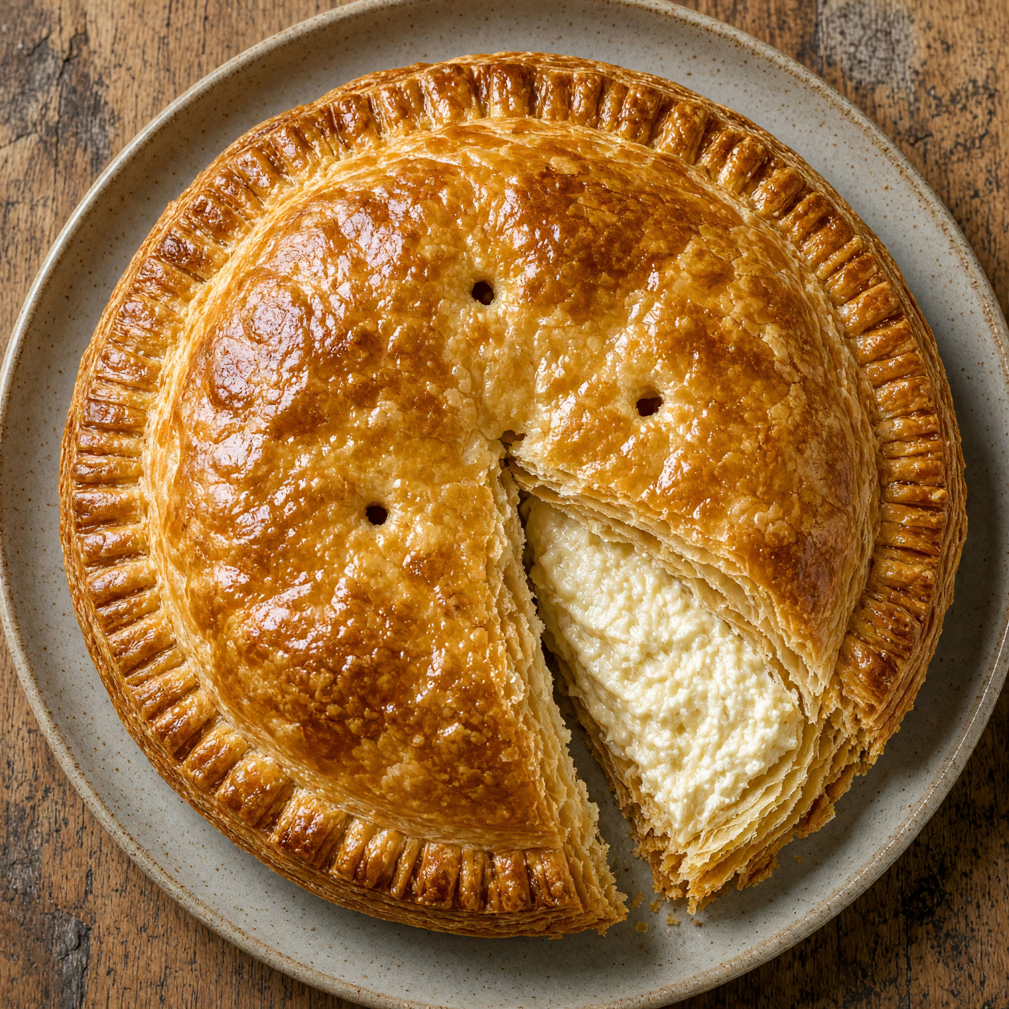 Feuilleté de brandade de morue aus dem Hérault