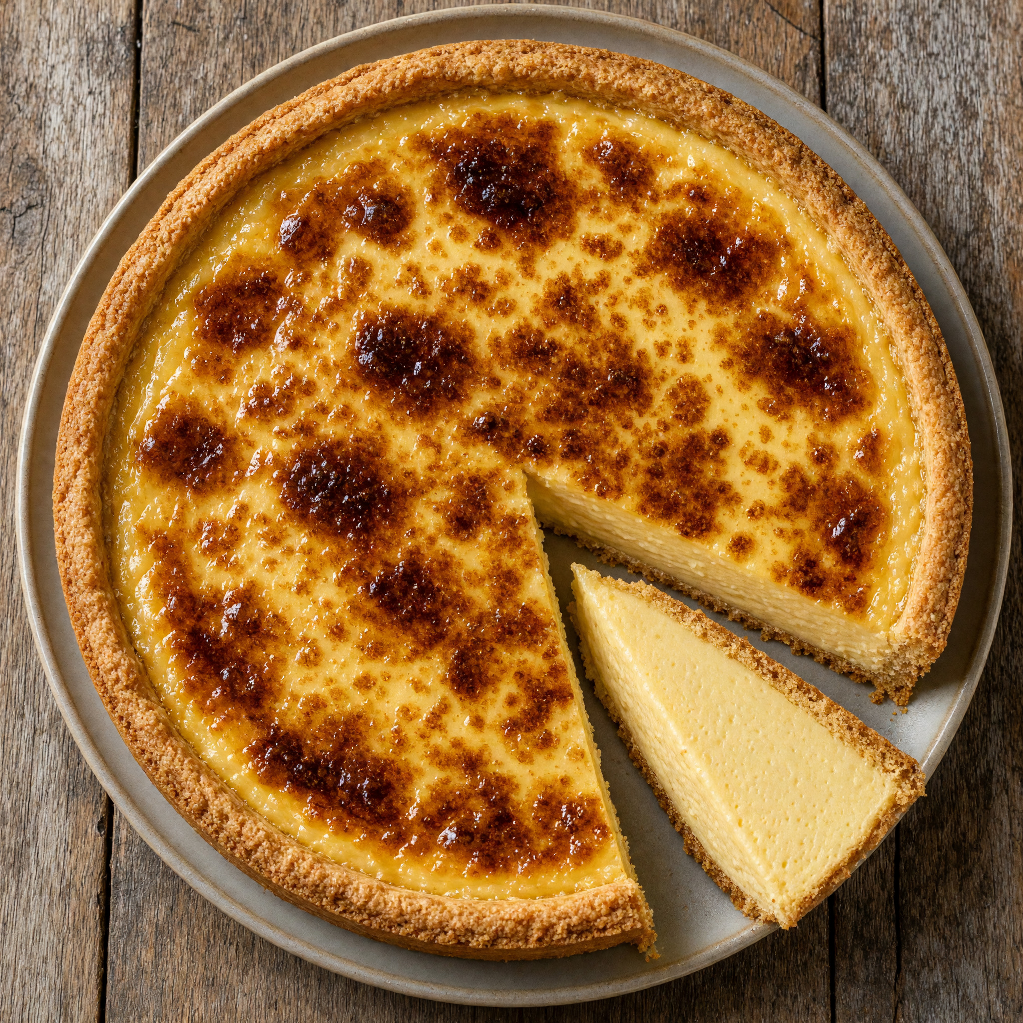 Flan parisien: Pariser Vanilleflan mit knusprigem Boden