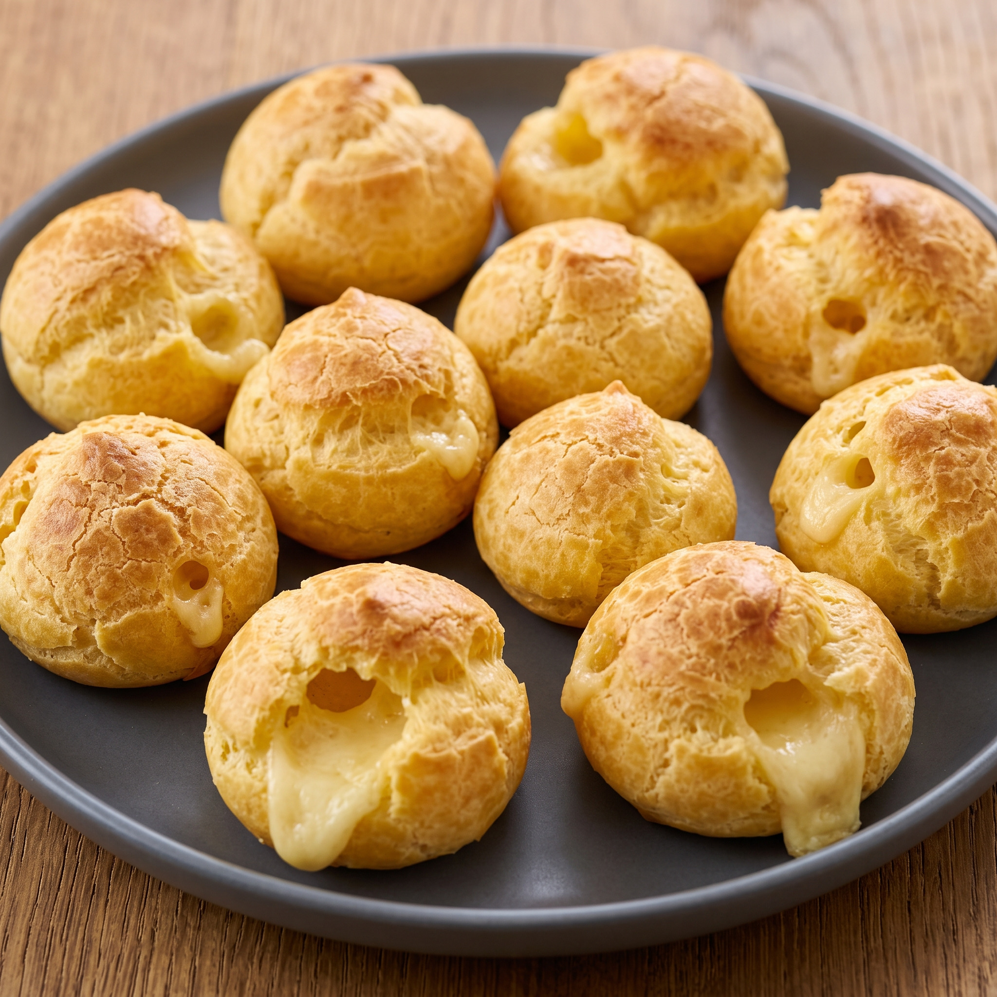 Gougères au maroilles aus der Thiérache