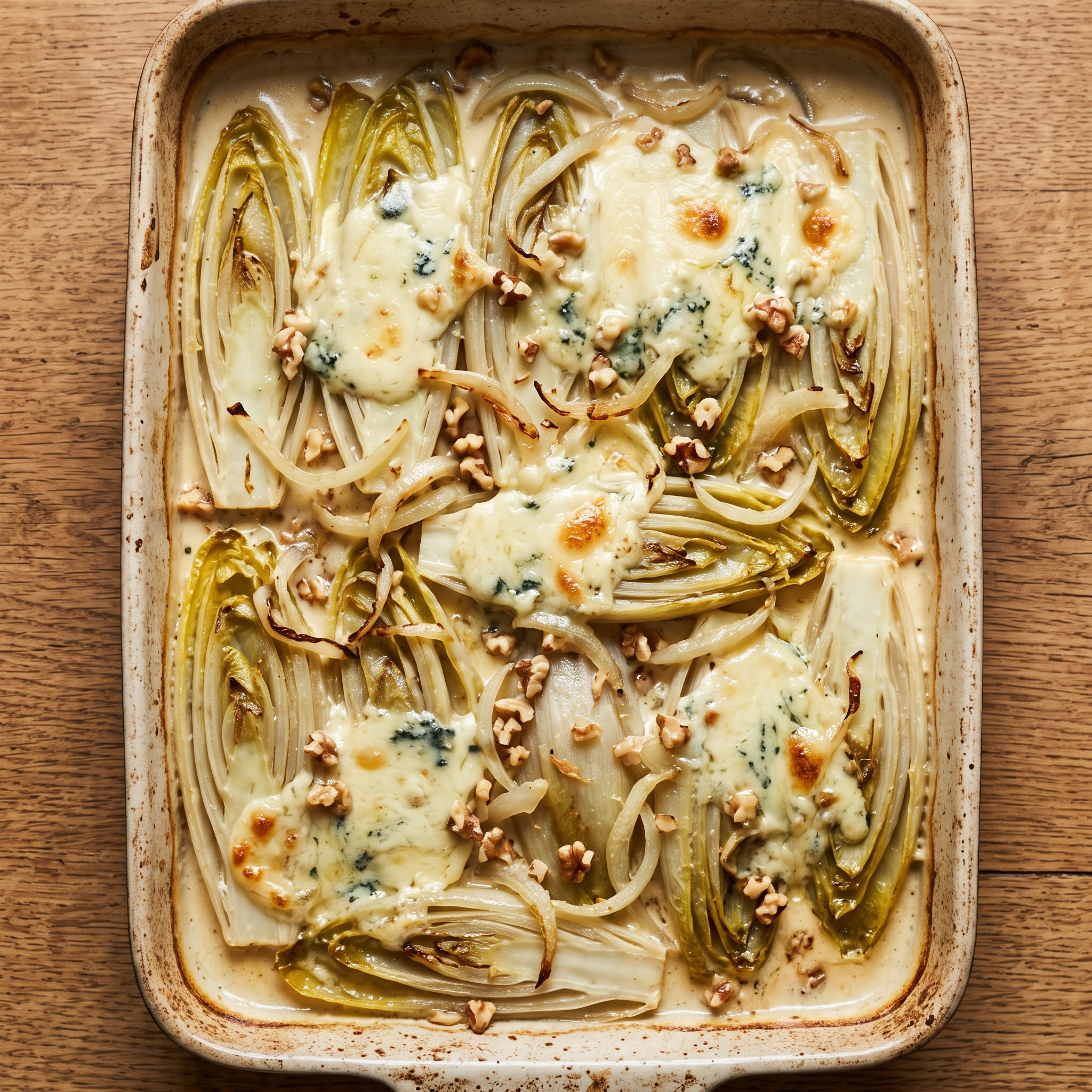 Gratin d’endives au Bleu de Gex