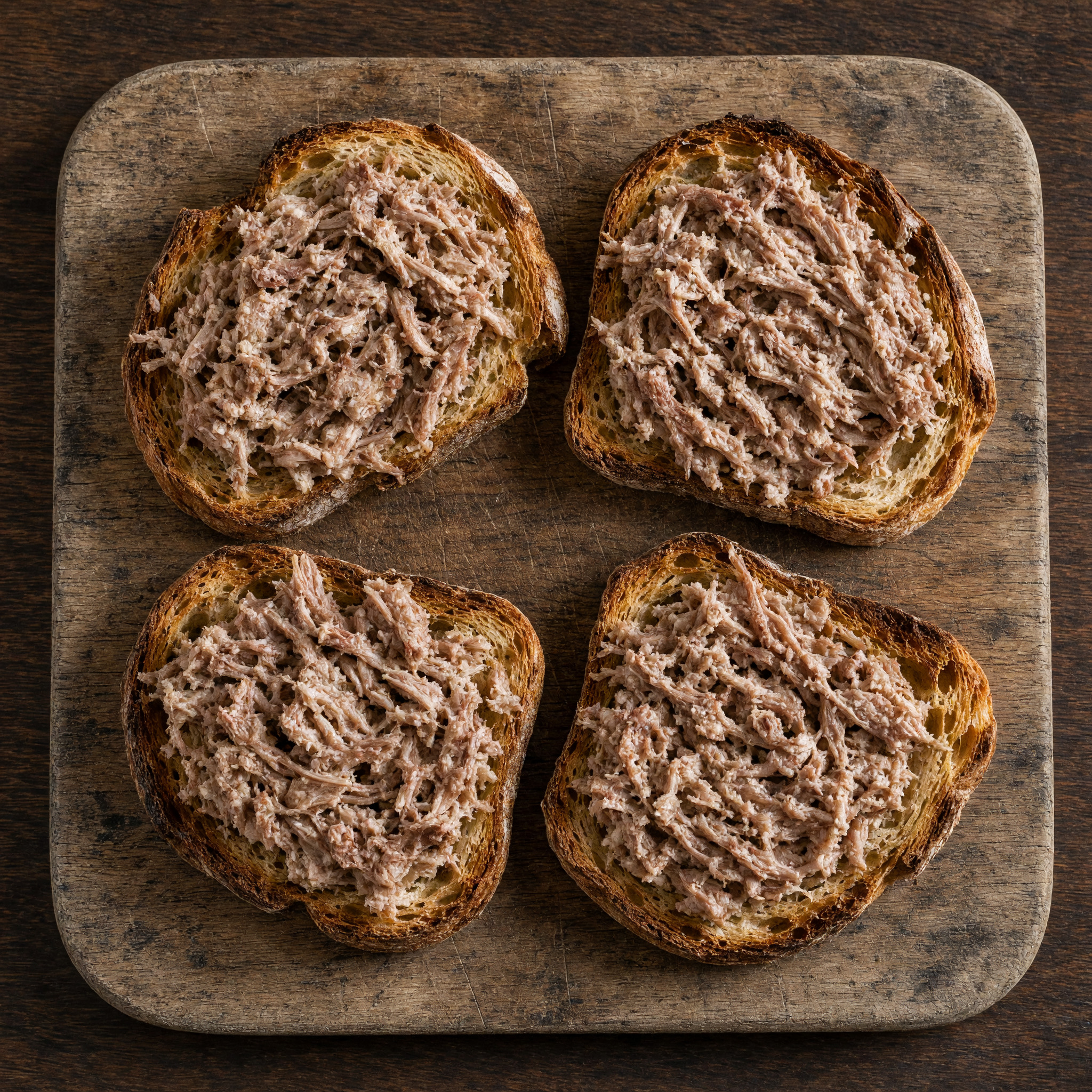 Knusprige Tartine aus der Touraine
