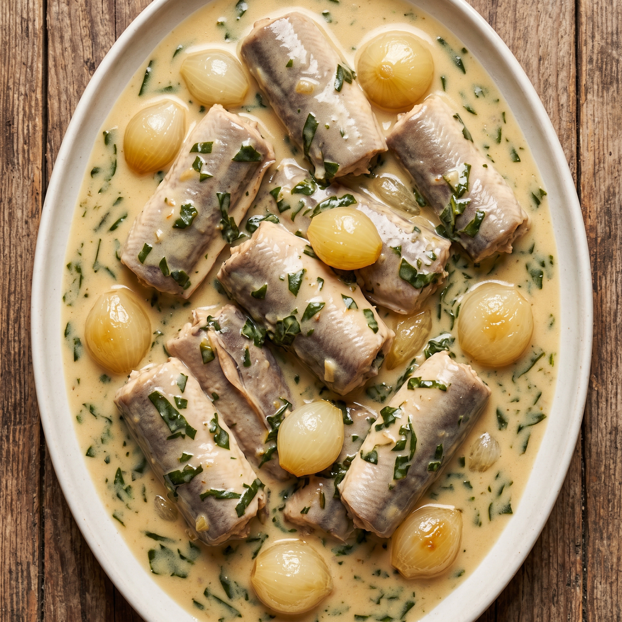 Matelote d’anguille au cidre aus der Picardie