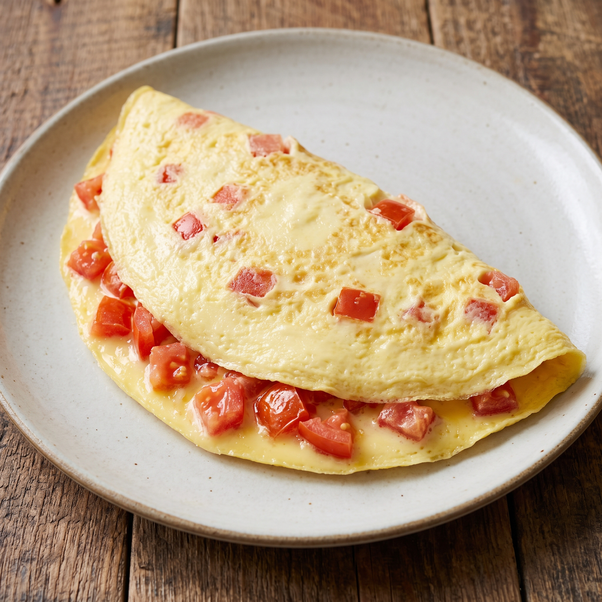 Omelette aux tomates aus der Provence