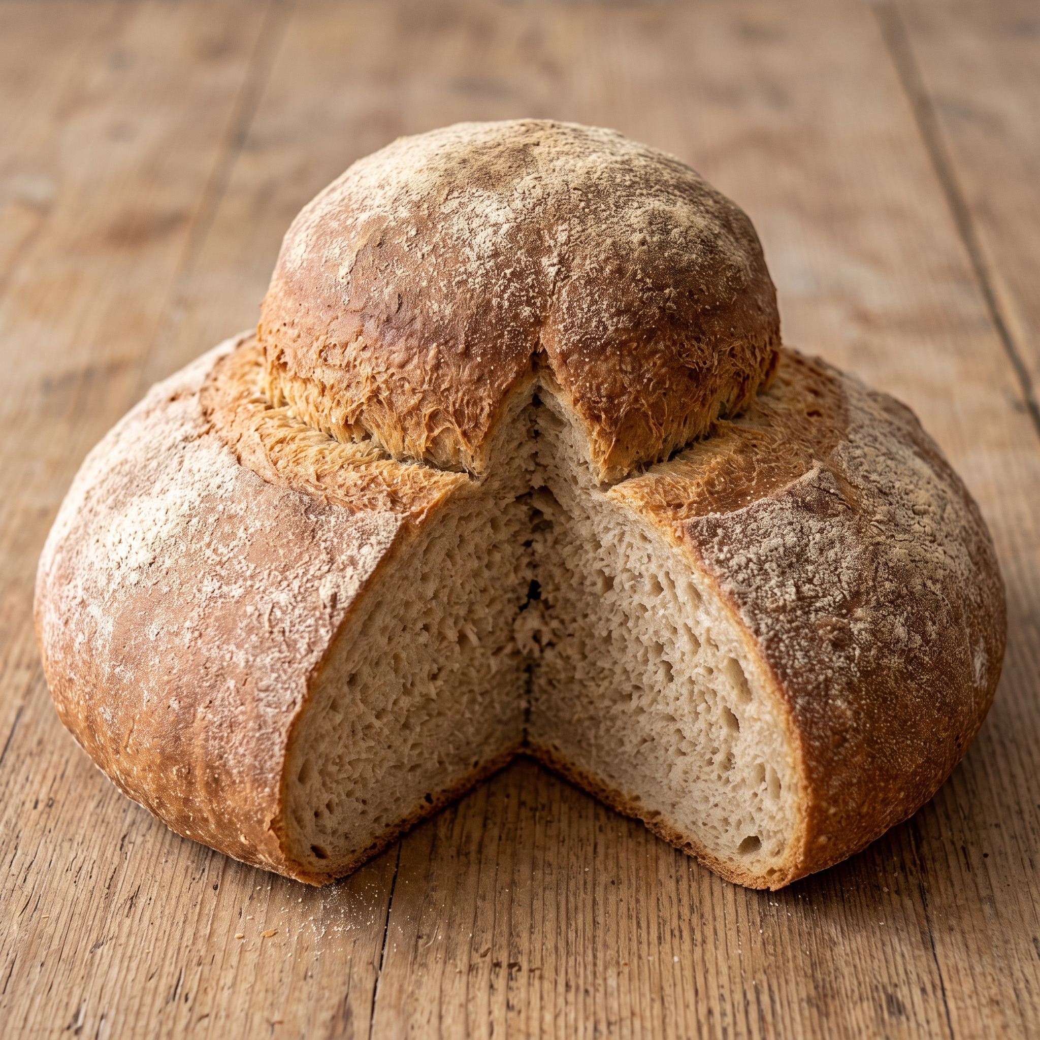 Pain chapeau: Bretonisches Brot mit Hutform
