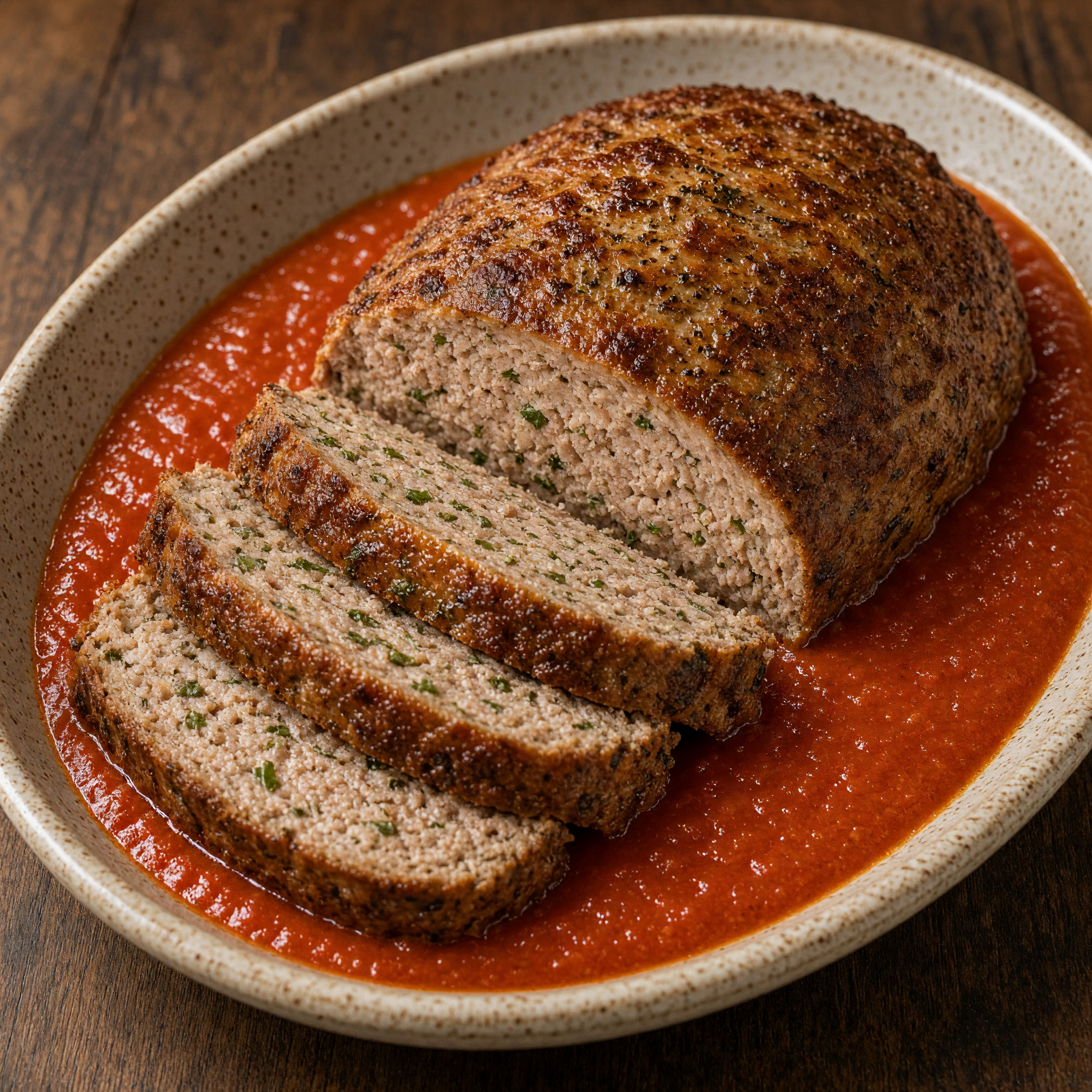 Pain de viande aux fines herbes