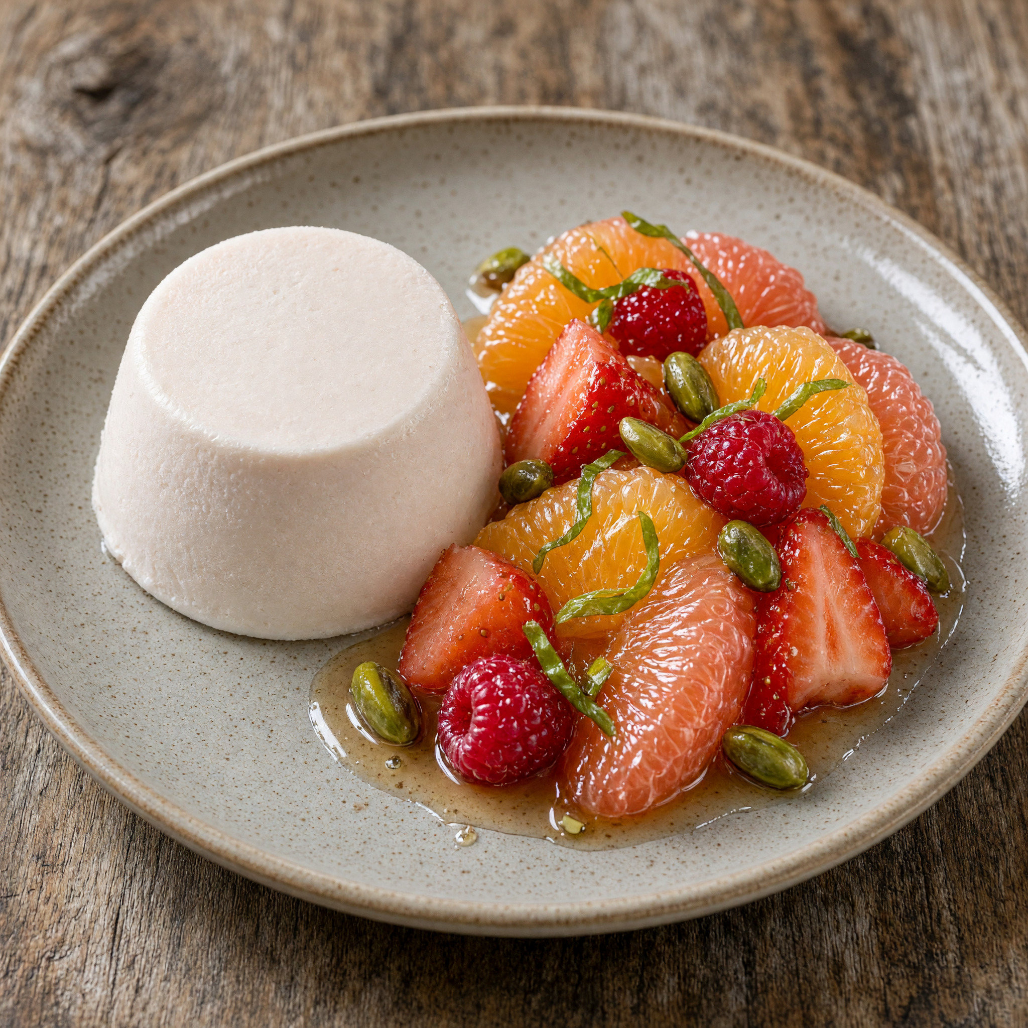 Parfait glacé au Pineau: Charentes auf dem Dessertteller