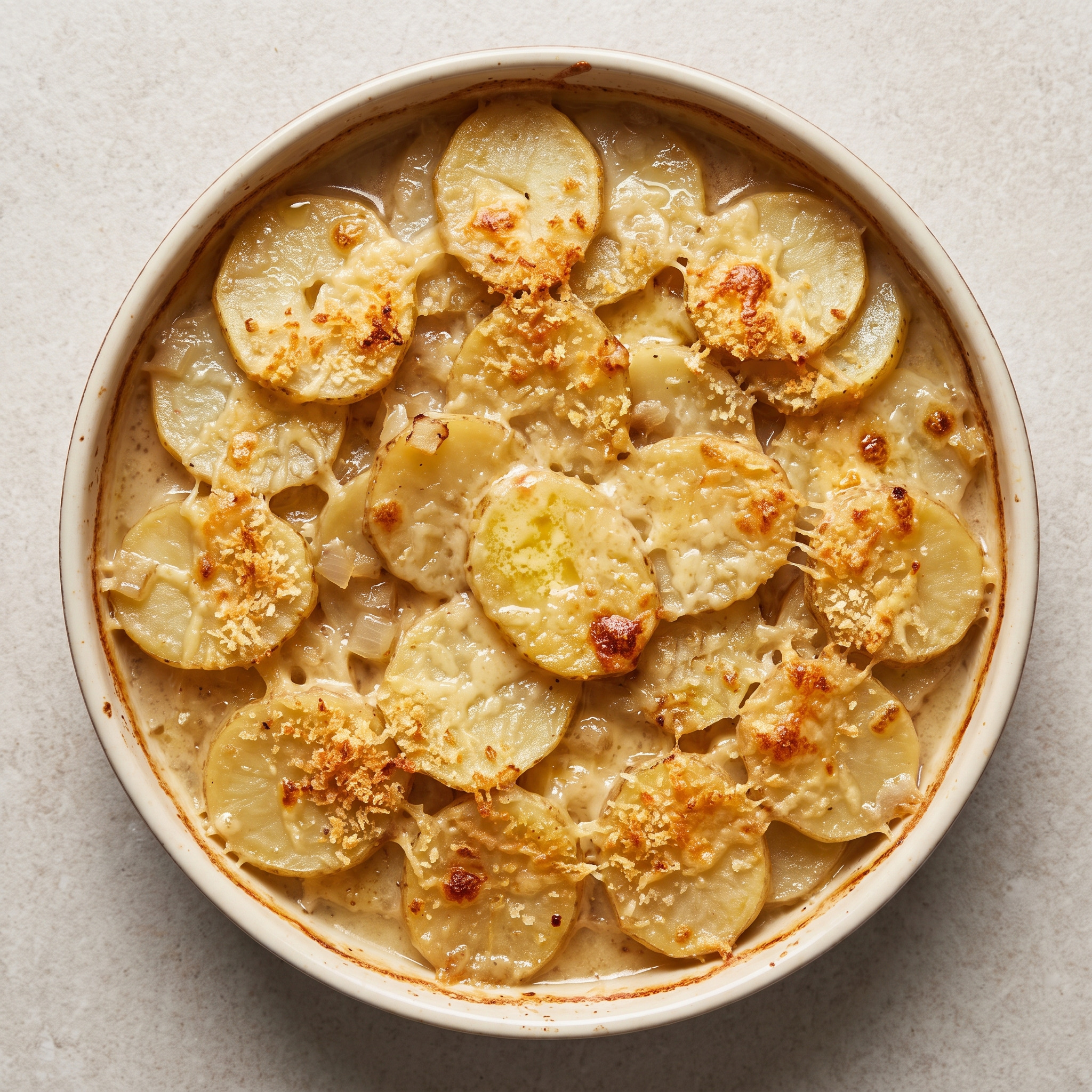 Pommes de terre au gratin – provenzalisches Kartoffelgratin