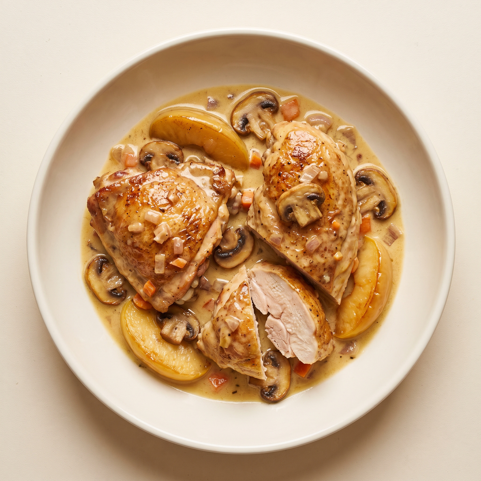 Poulet vallée d’Auge