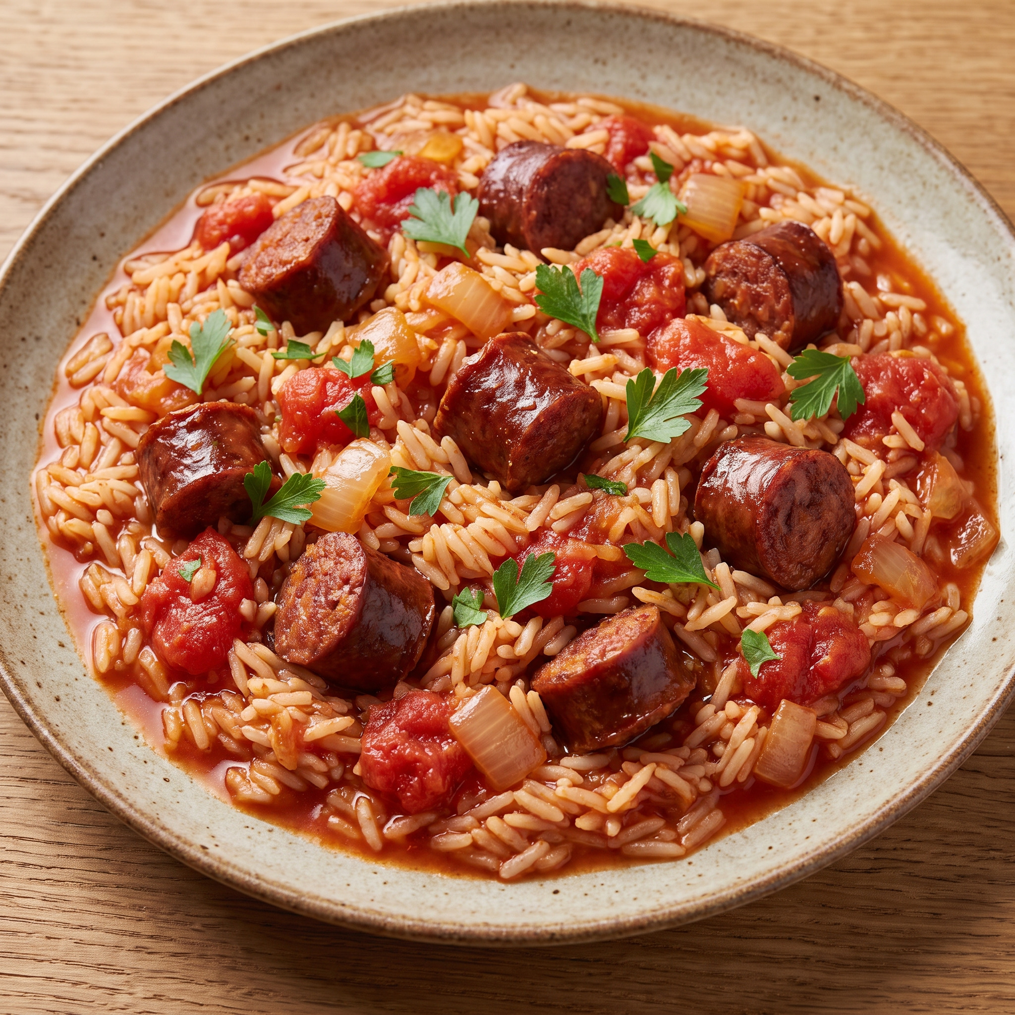 Riz au figatelli: Korsikas herzhafter Tomatenreis