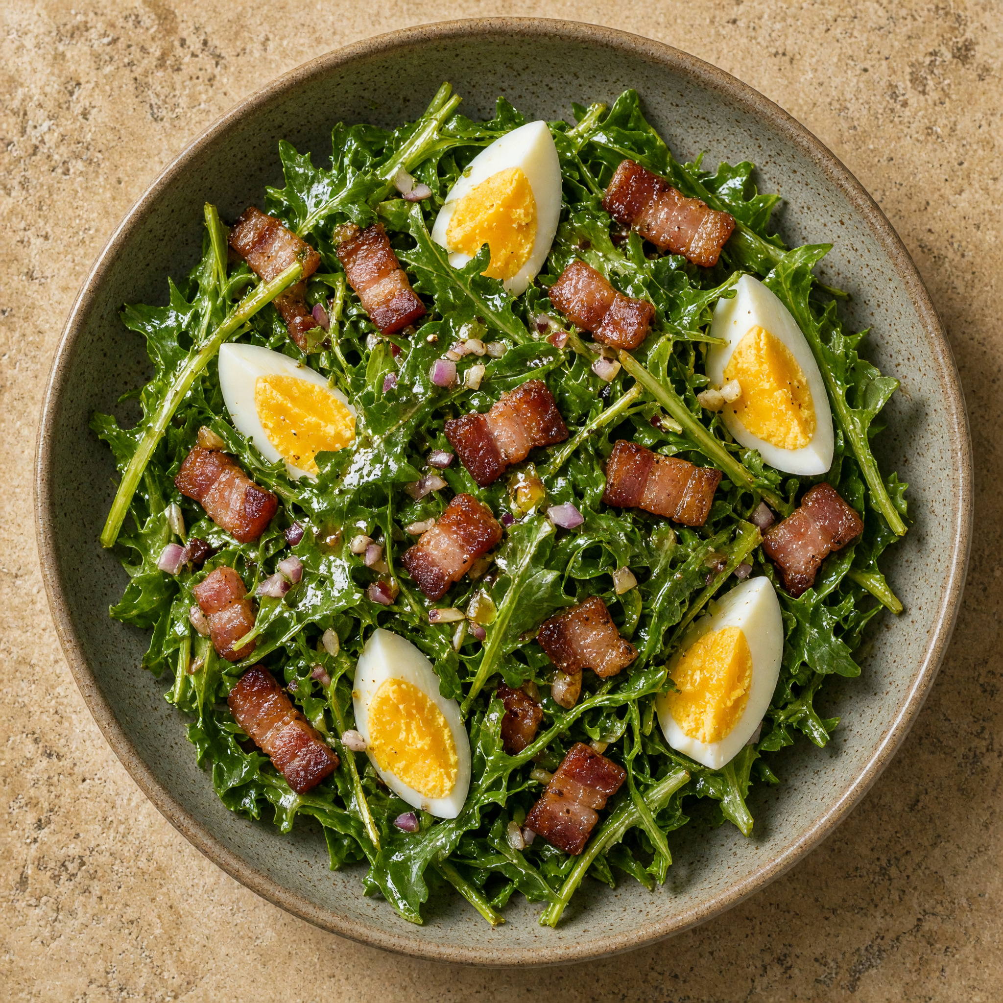 Salade de cramaillots aus der Franche-Comté