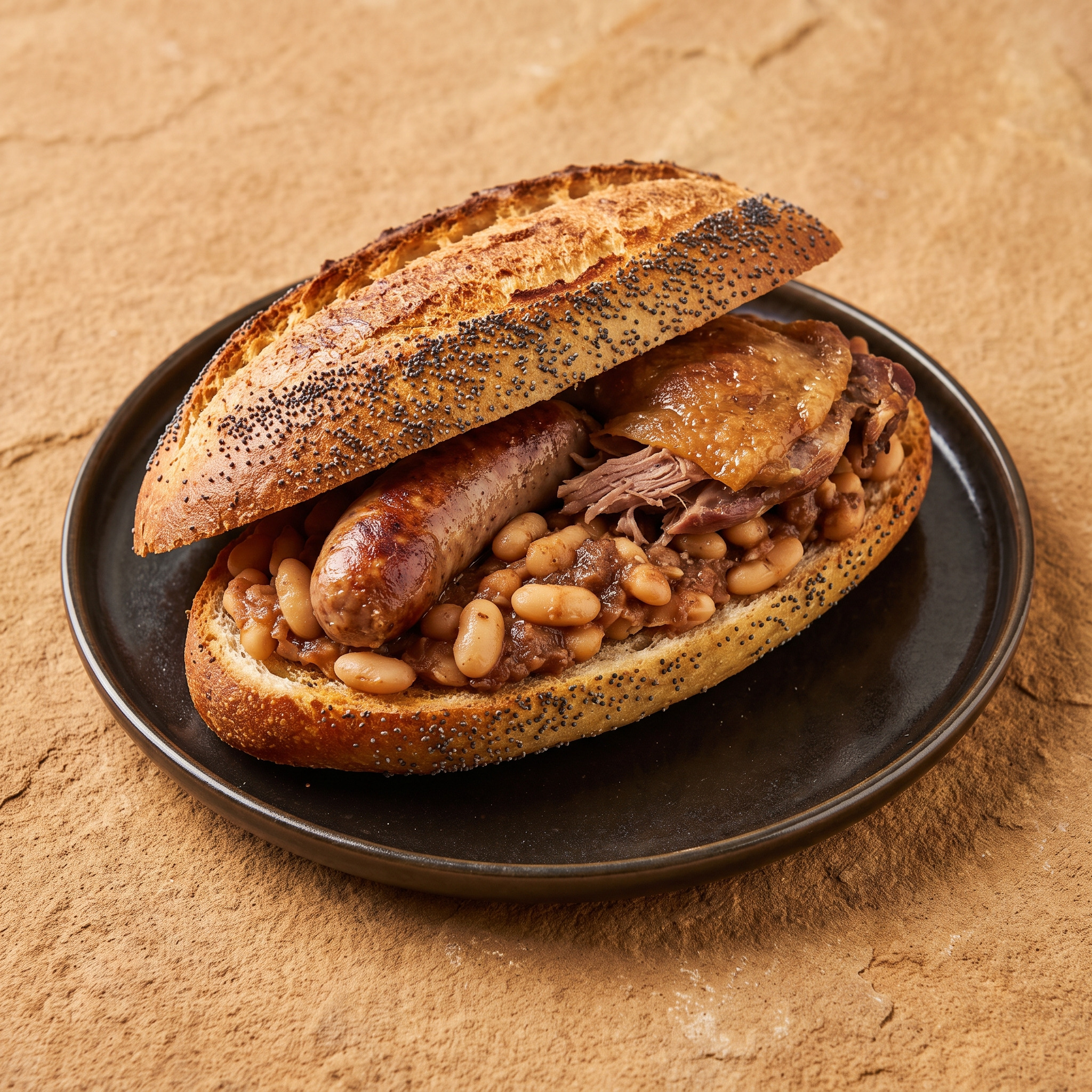 Cassoulet aus Toulouse, auf die Hand gebracht