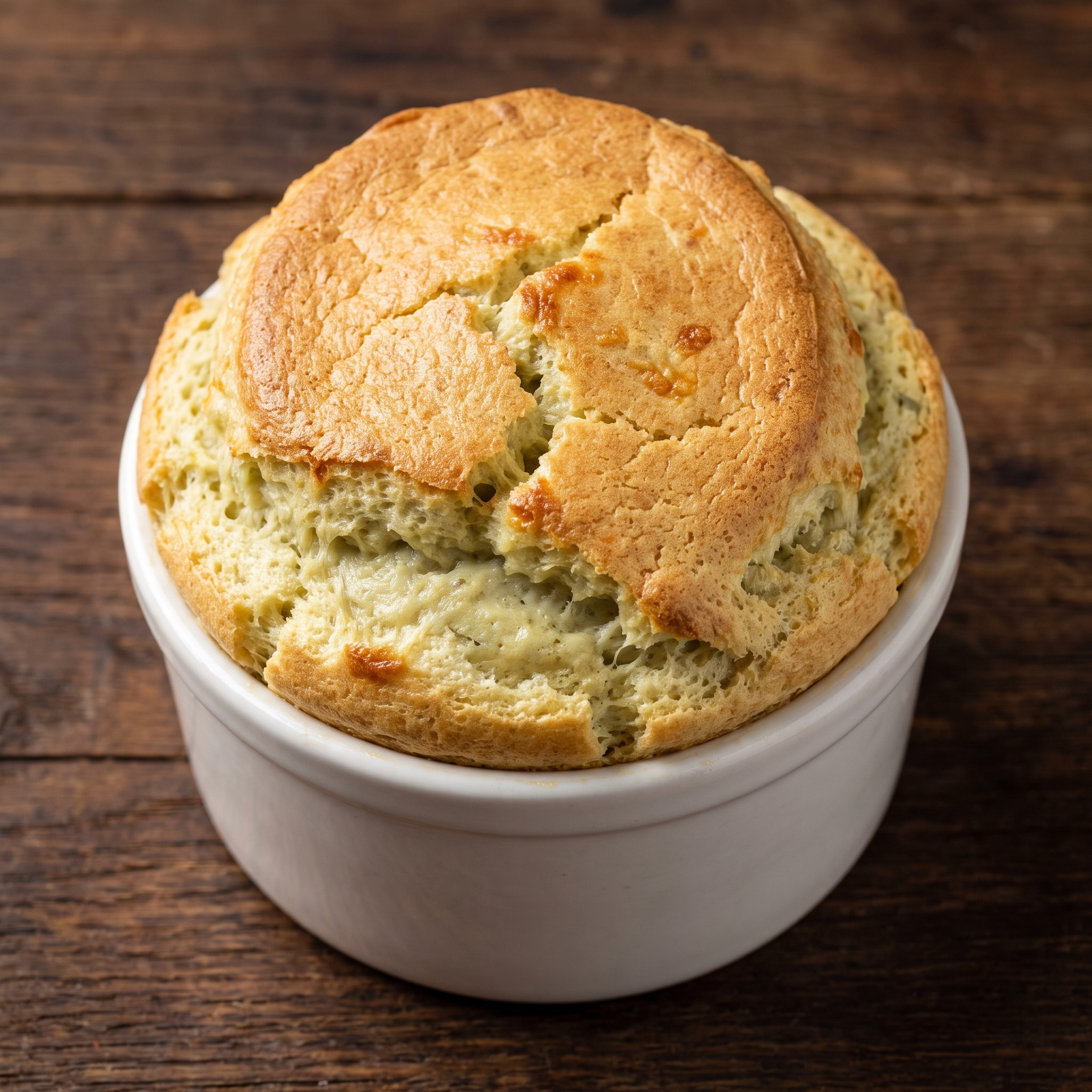 Soufflé de fonds d’artichauts aus der Bretagne