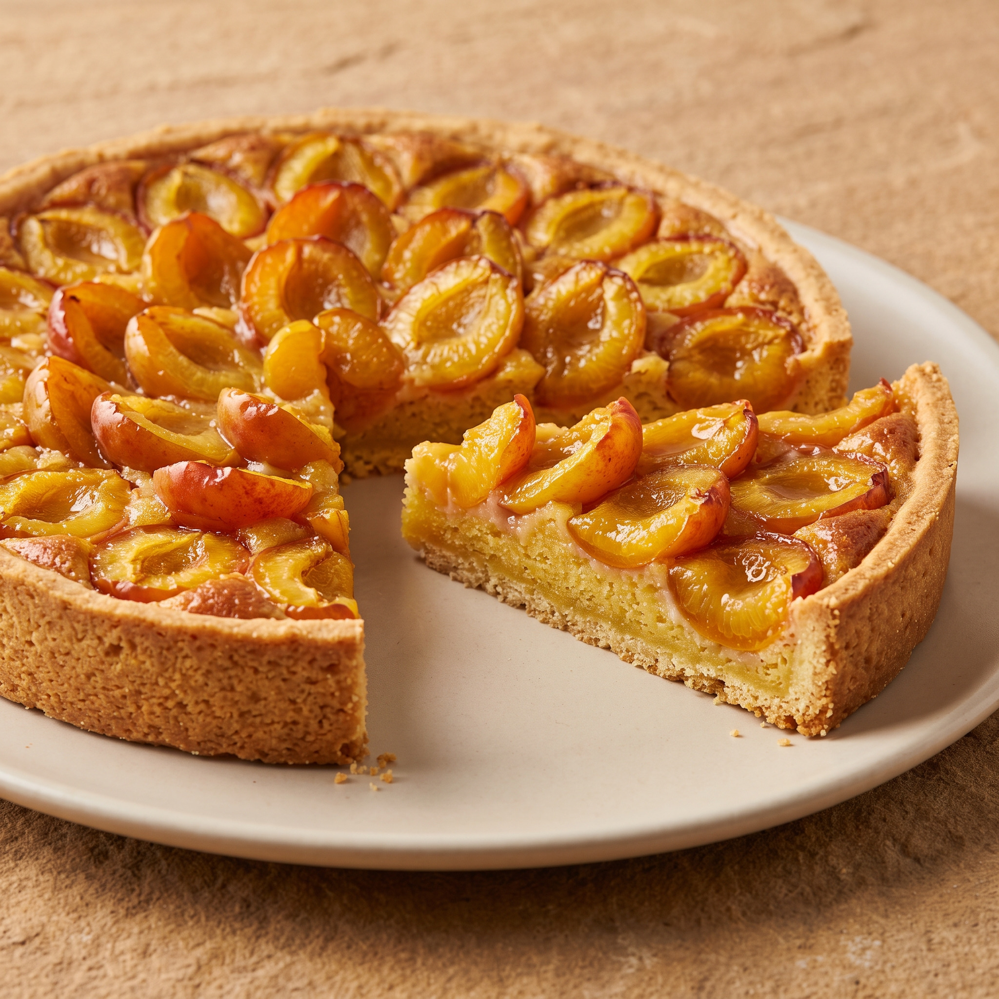 Tarte aux mirabelles aus Lothringen