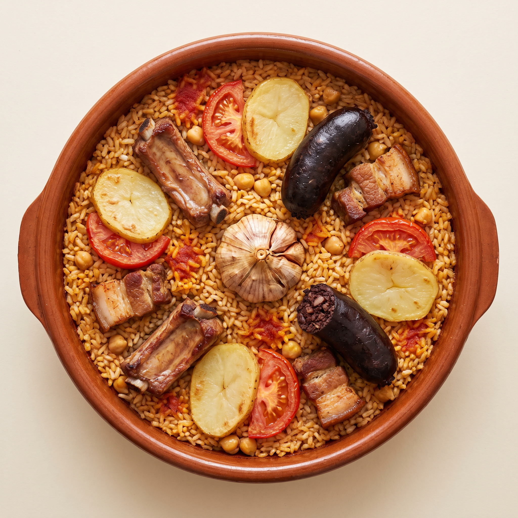 Arroz al horno: herzhafter Ofenreis aus Albacete