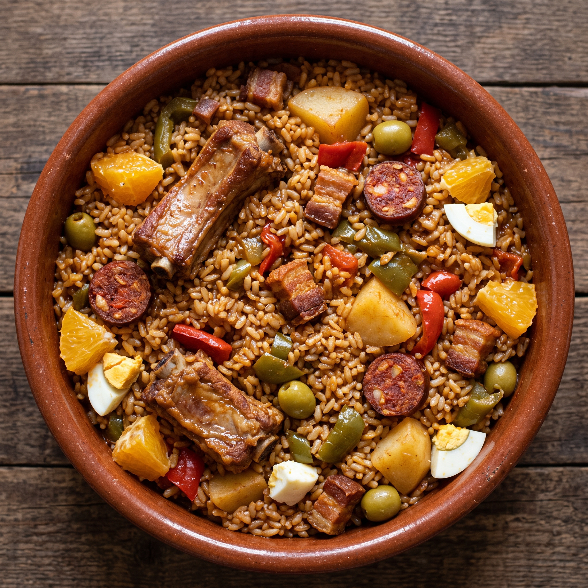 Arroz del aguinaldo: Festtagsreis aus Serrada