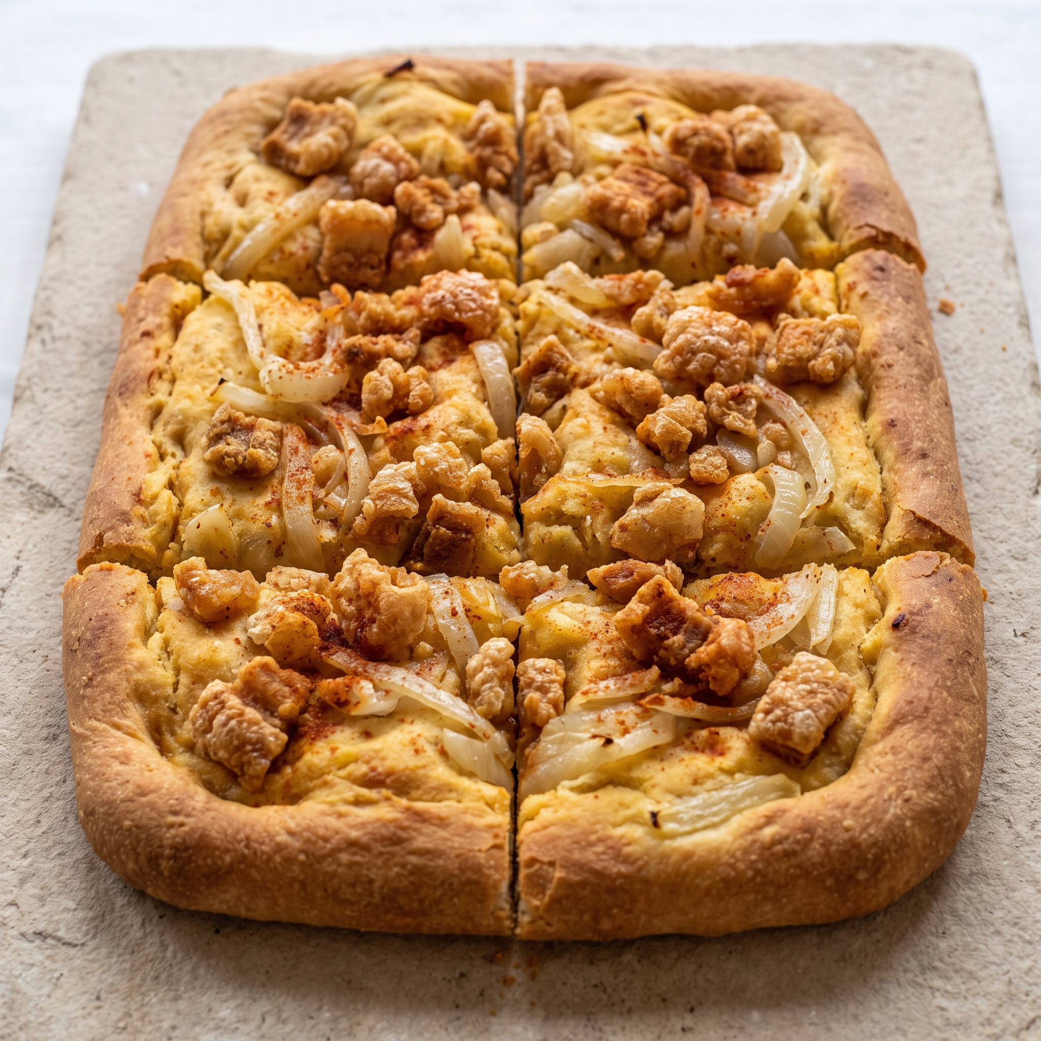 Bolla de chicharrones aus Extremadura