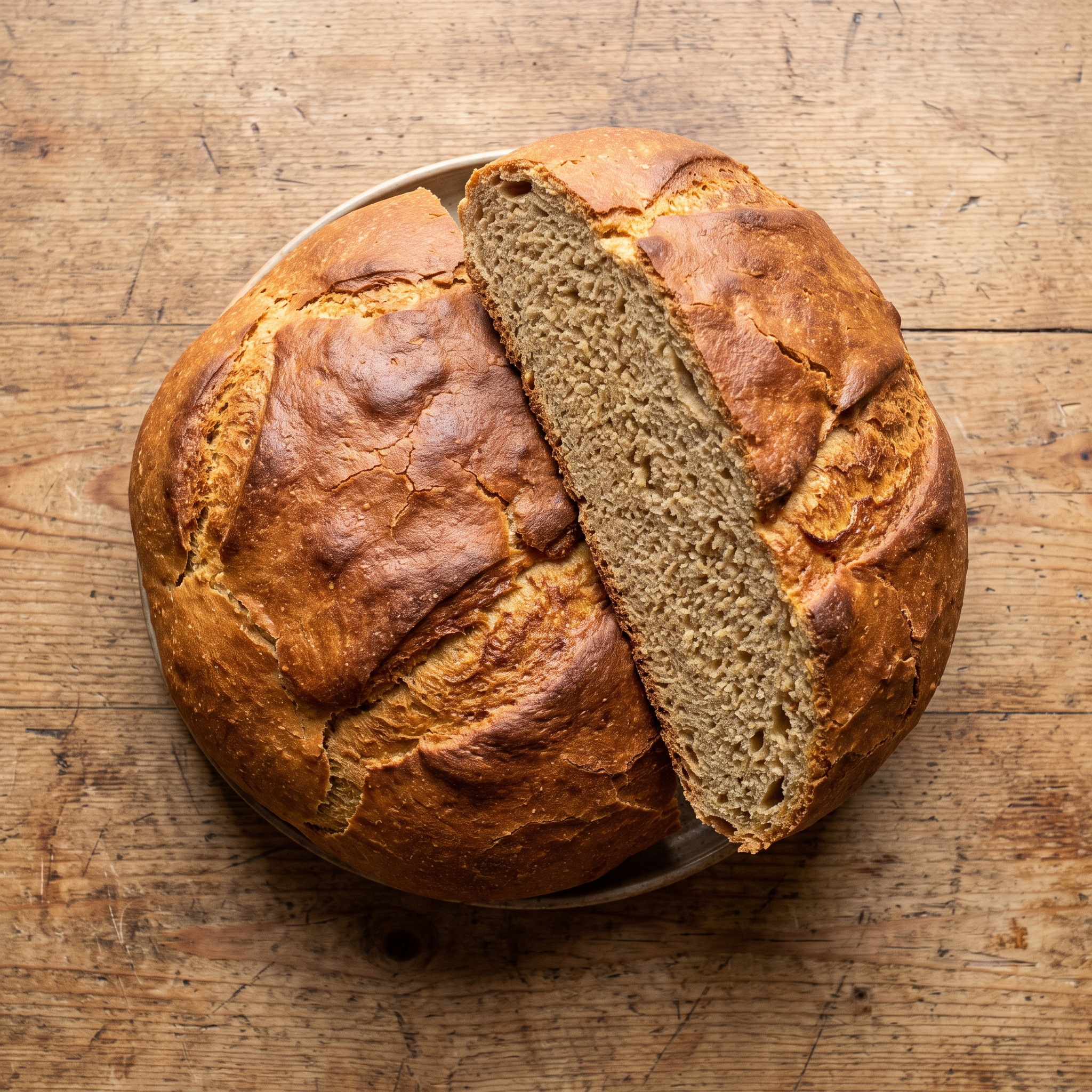 Broa gallega: kräftiges galicisches Maisbrot