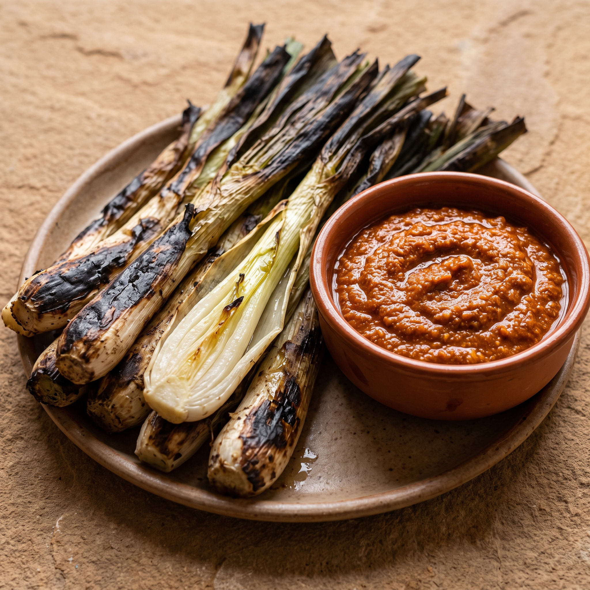 Feuer und Romesco: eine Vorspeise aus Catalunya