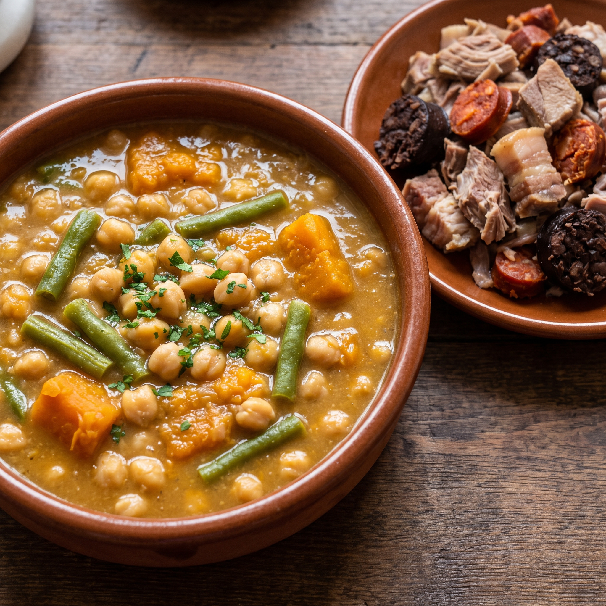 Cocido andaluz con pringá: Andalusiens kräftiger Kichererbsentopf