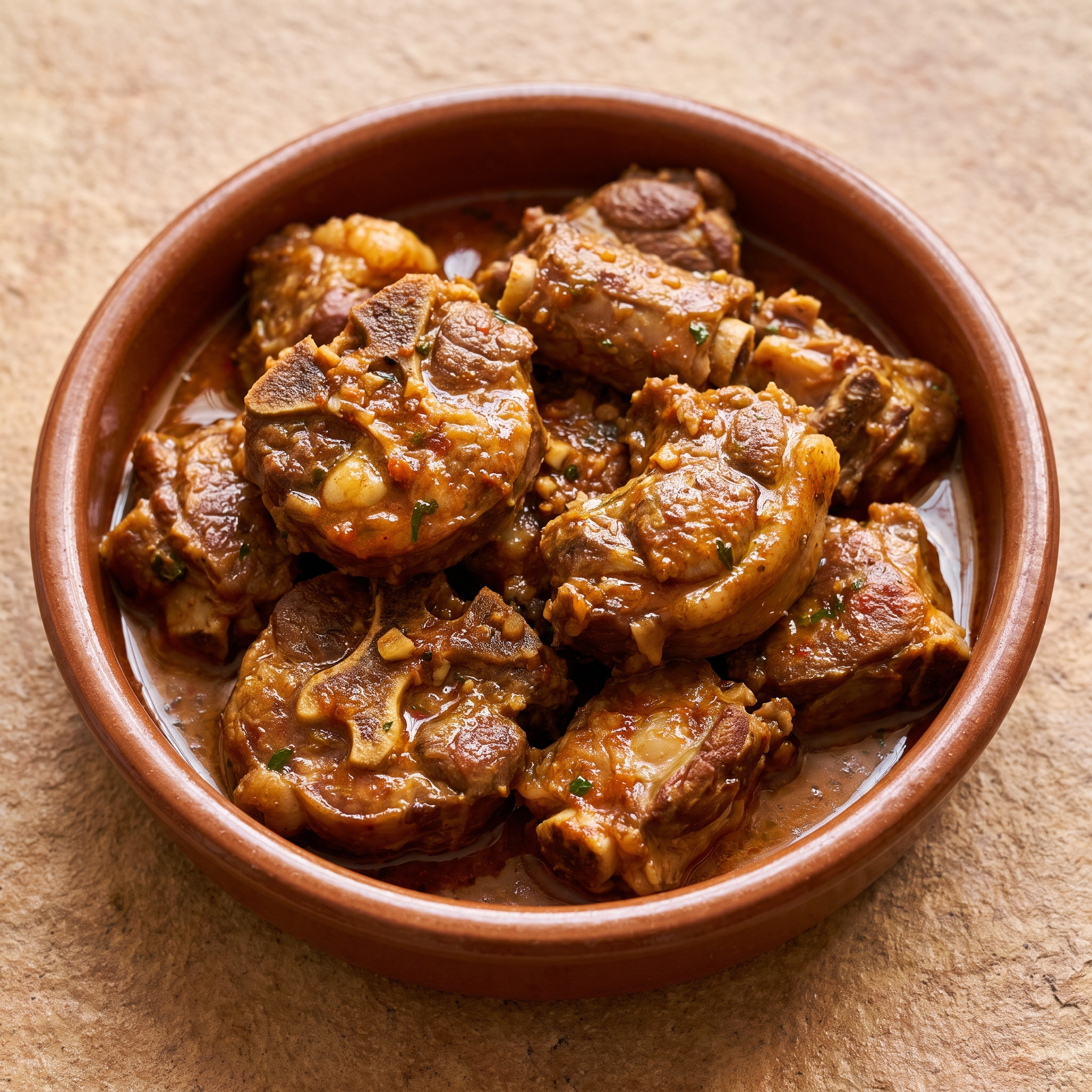 Colloni: Lamm in valencianischer Knoblauchsauce