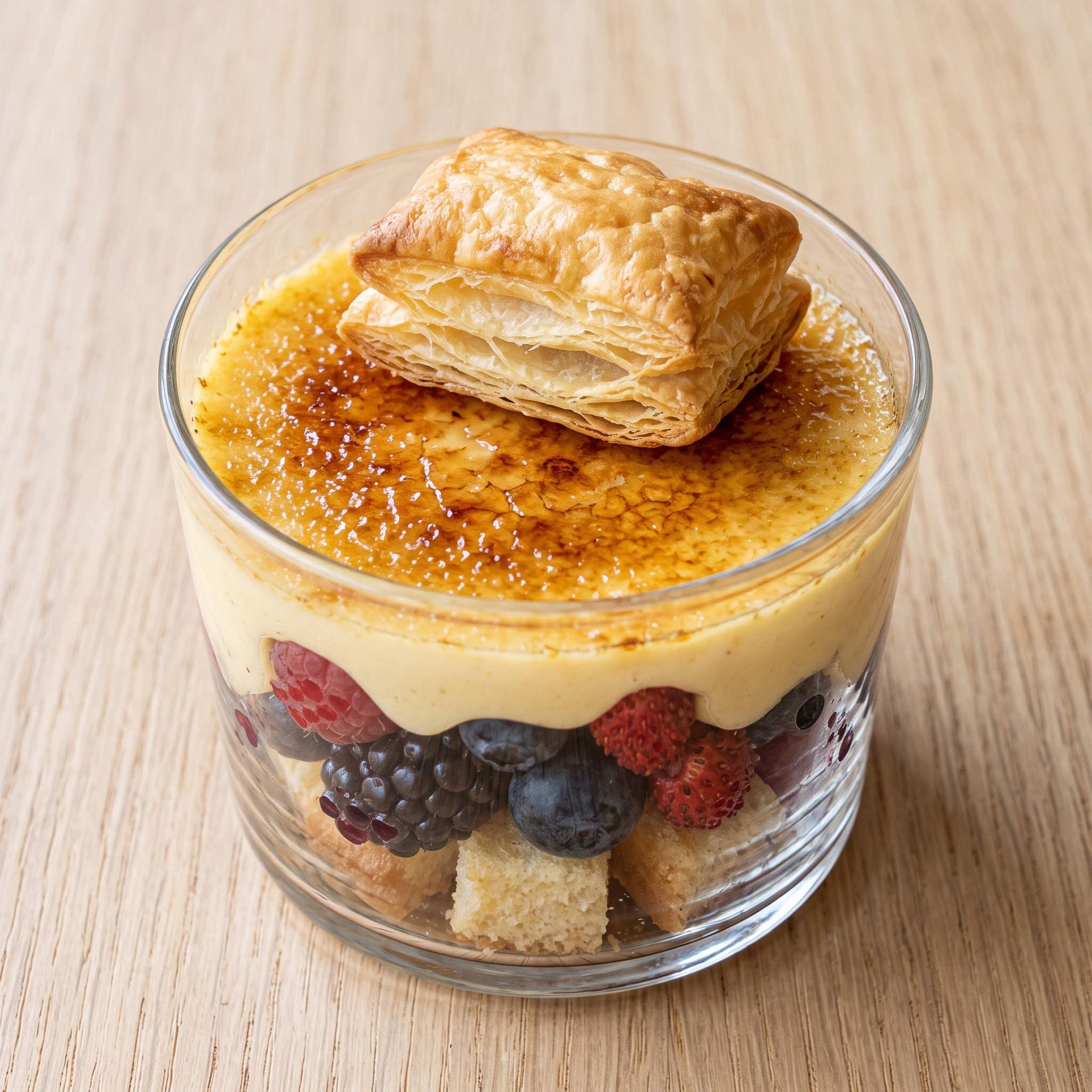 Crema gratinada de Mantequilla de Soria