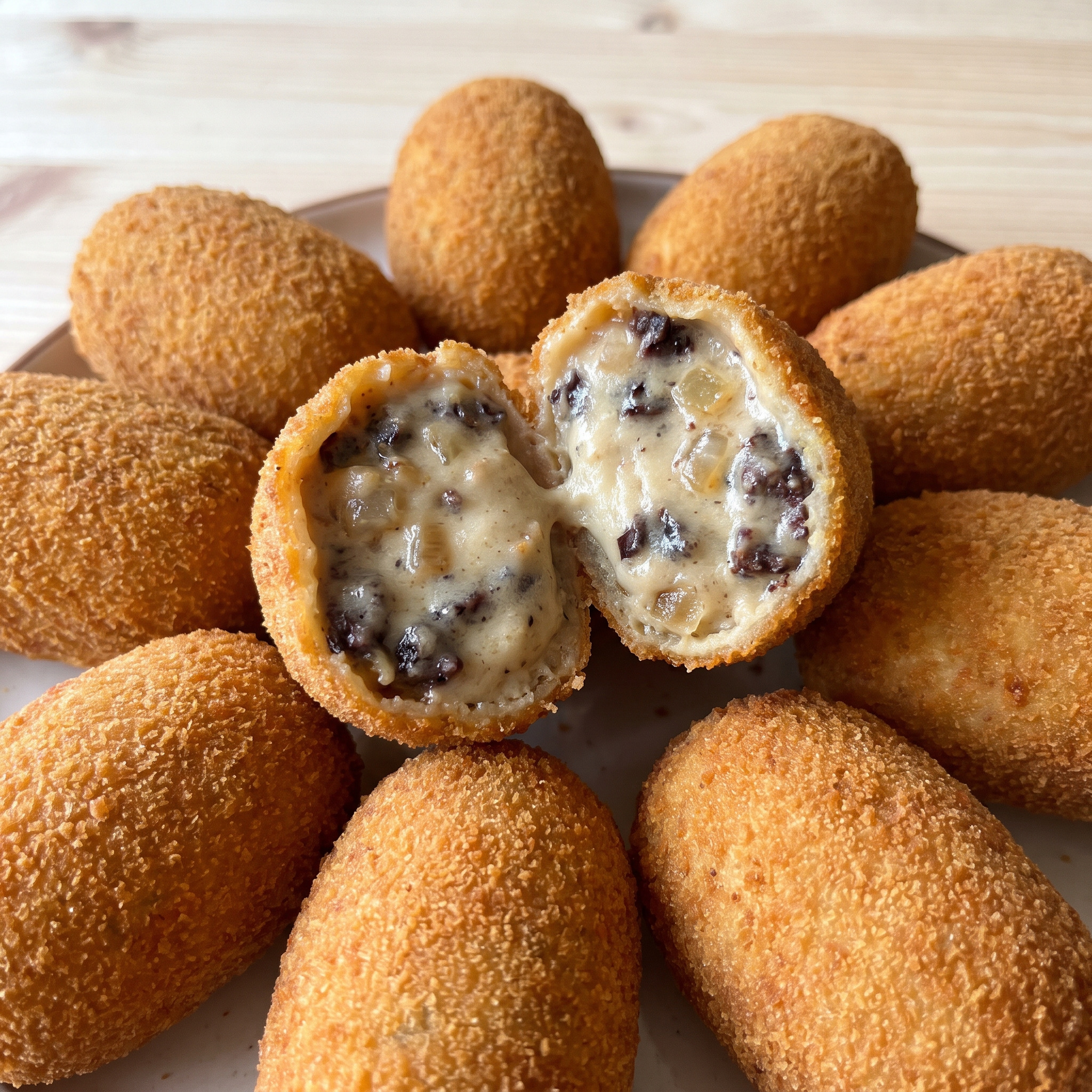 Croquetas de morcilla de Burgos