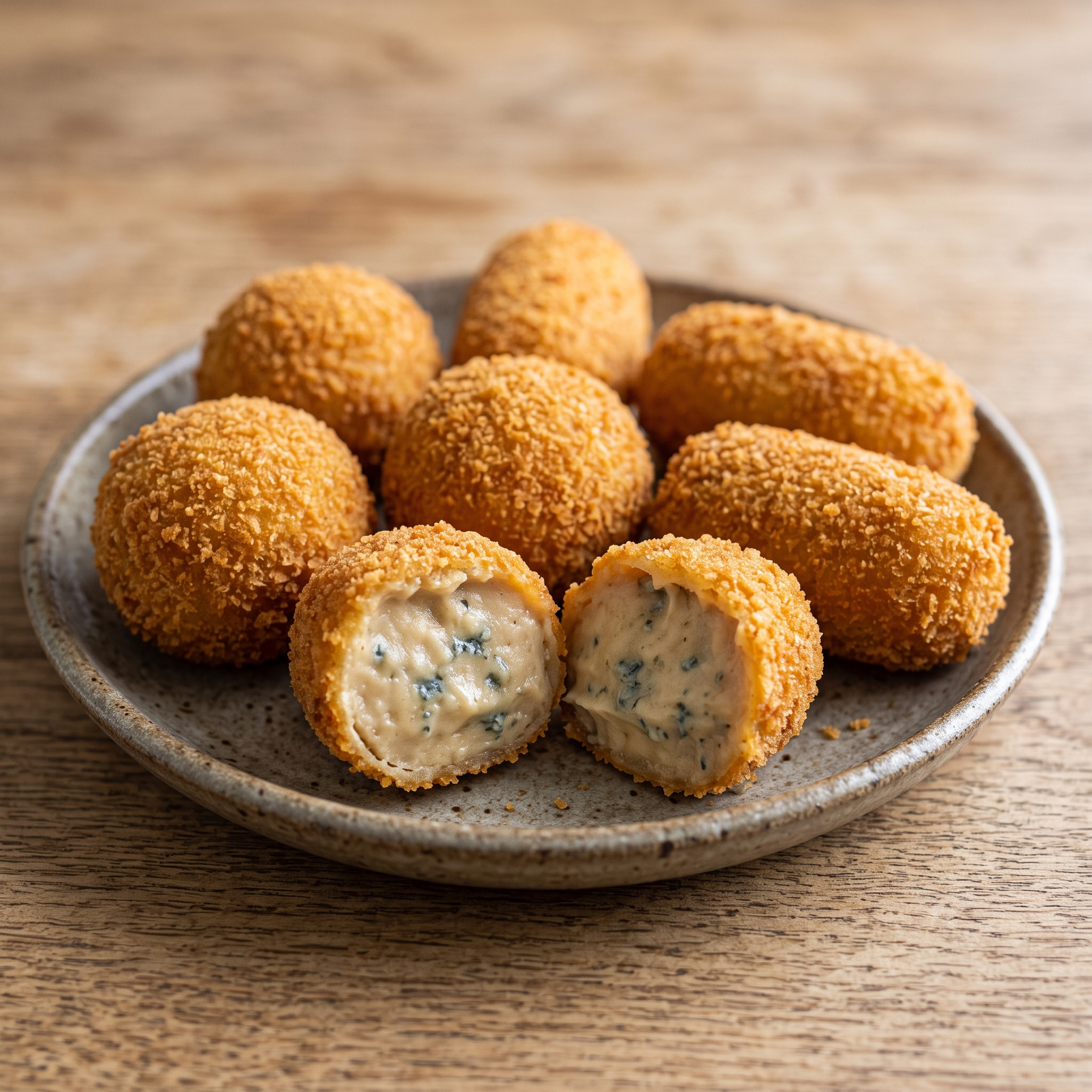 Croquetas de queso de Valdeón