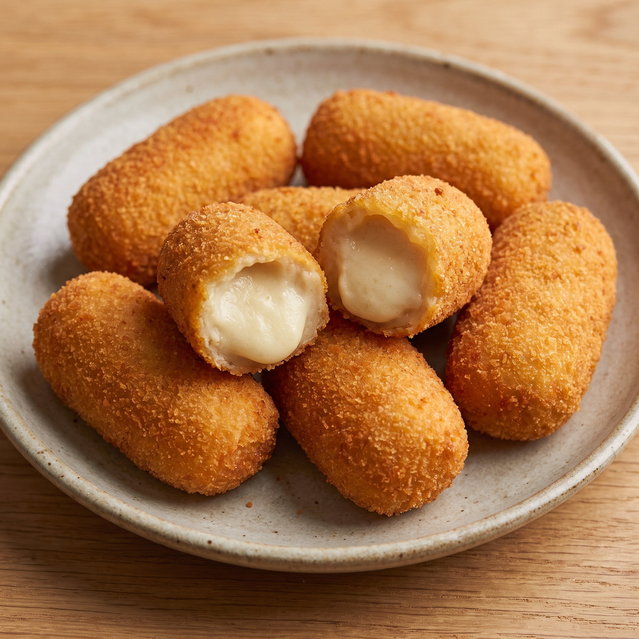 Croquetas de queso manchego aus Castilla-La Mancha