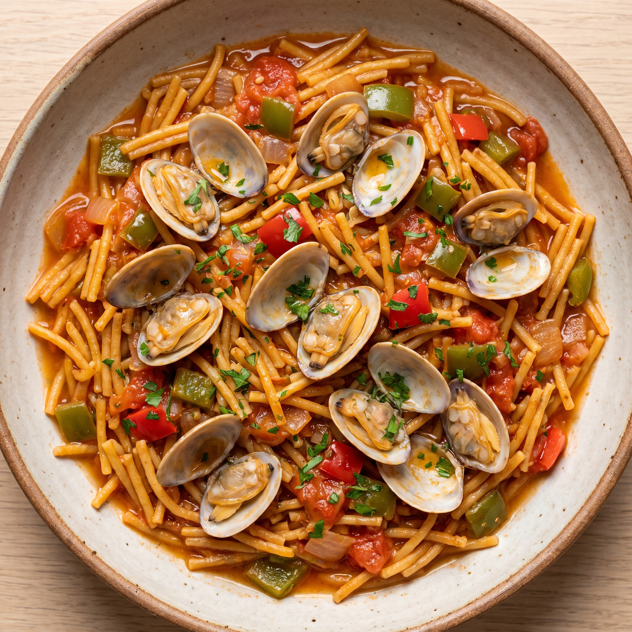 Fideos con Coquinas – andalusische Küstenküche