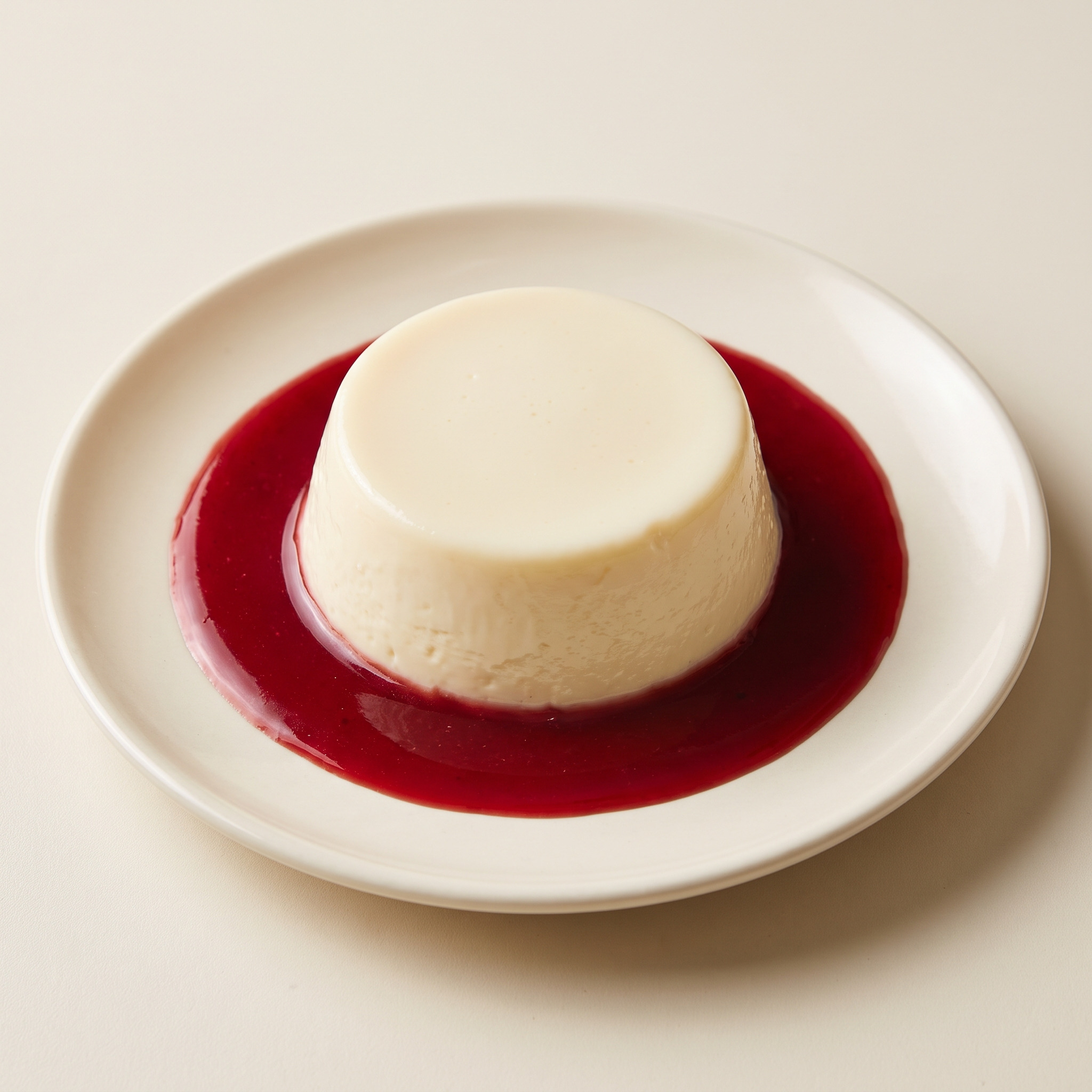 Flan de chocolate blanco aus Castilla y León