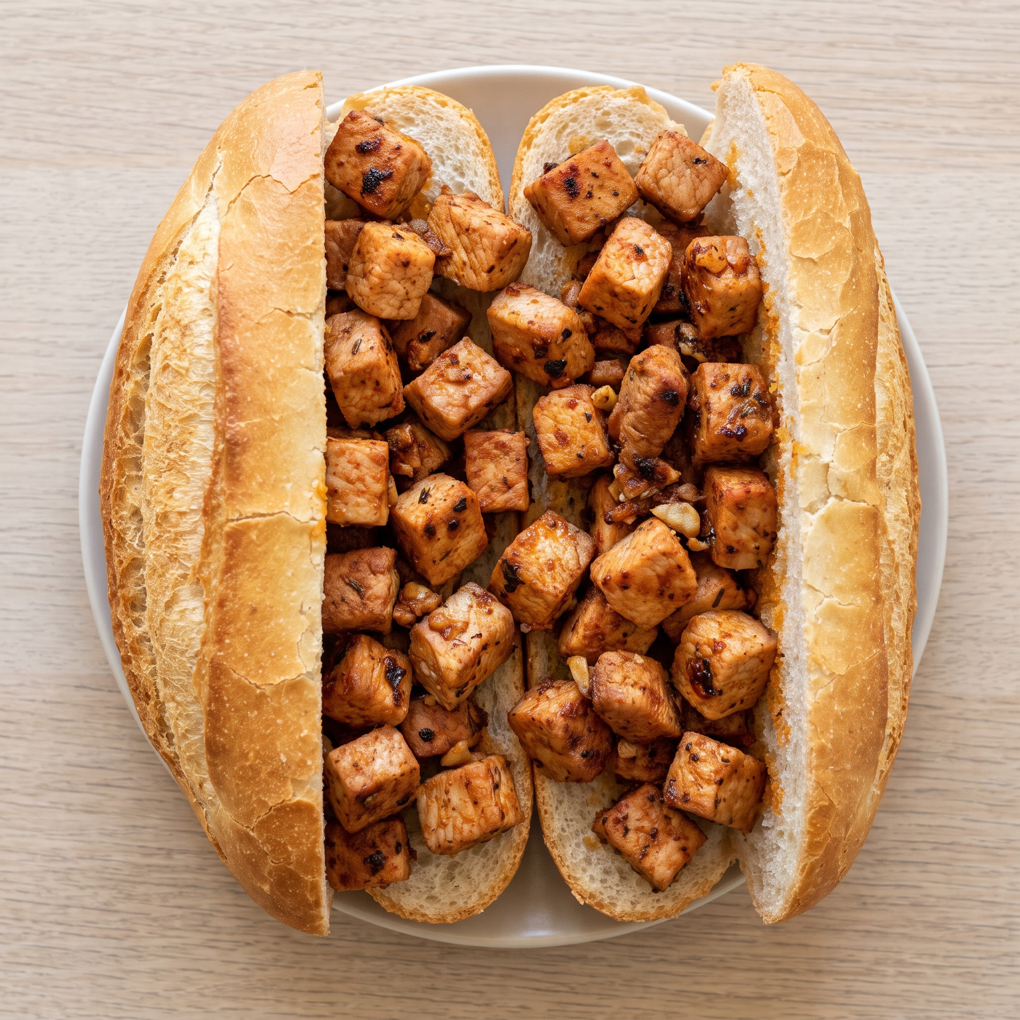 Galicisches Brot mit würziger Zorza