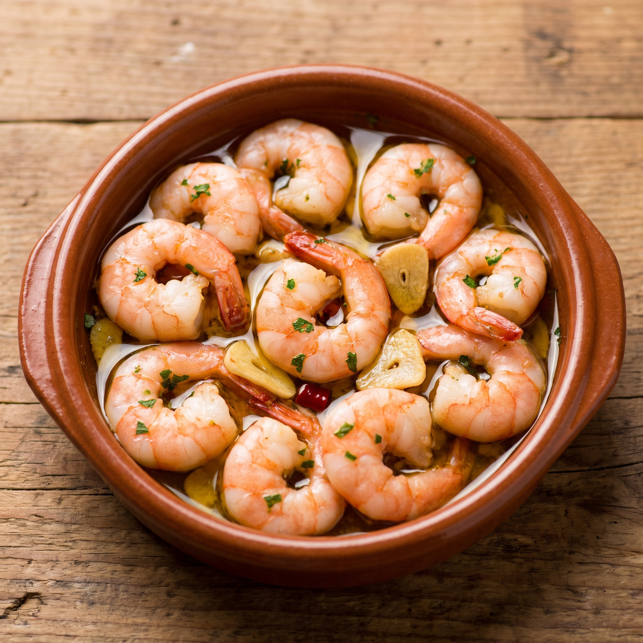 Gambas al ajillo – Garnelen in Knoblauchöl
